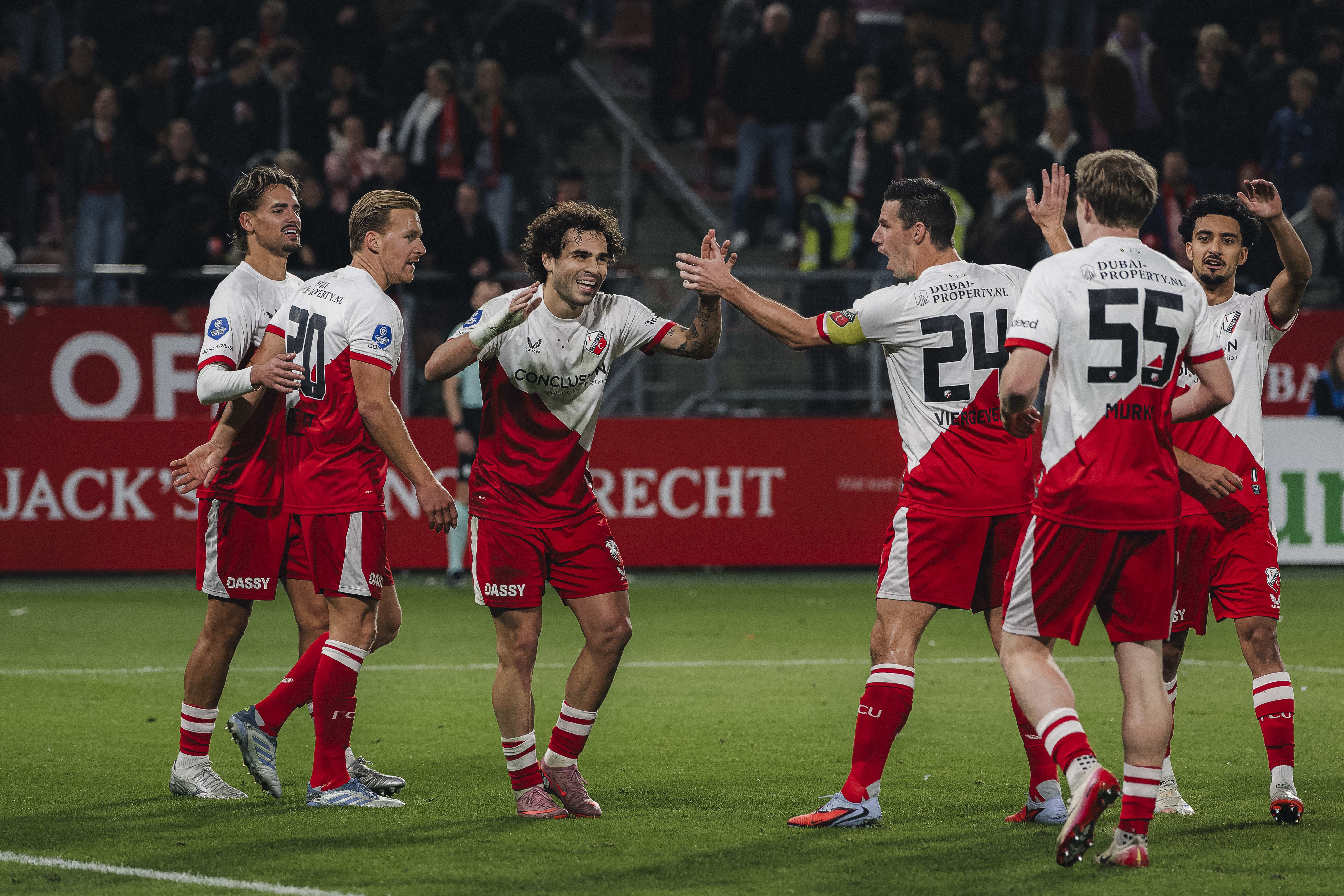 FC Utrecht wint van FC Volendam