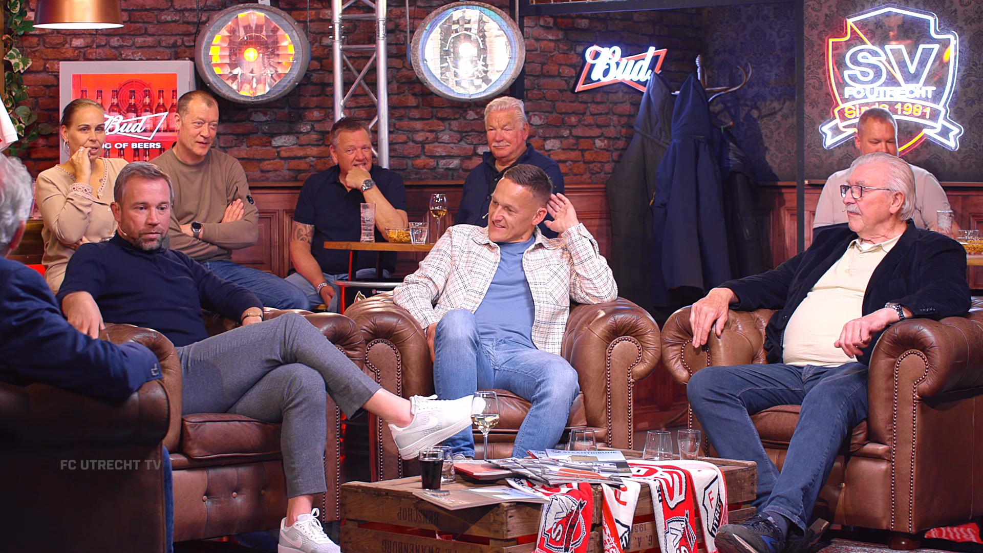 Toornstra, Van Dijk én Van Maurik in Café Galgenwaard