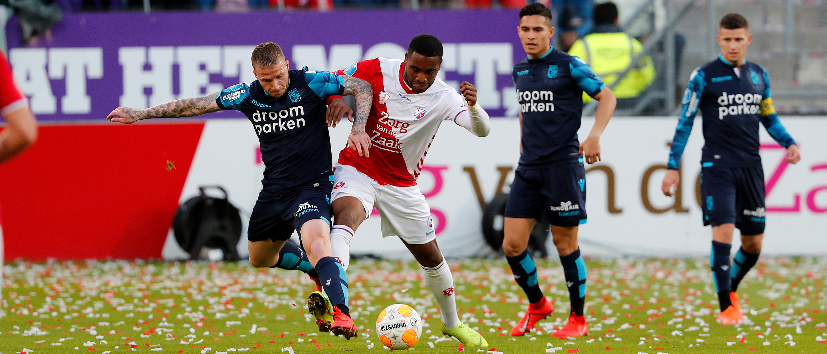 Aangepaste vervoersregeling voor Vitesse-uit