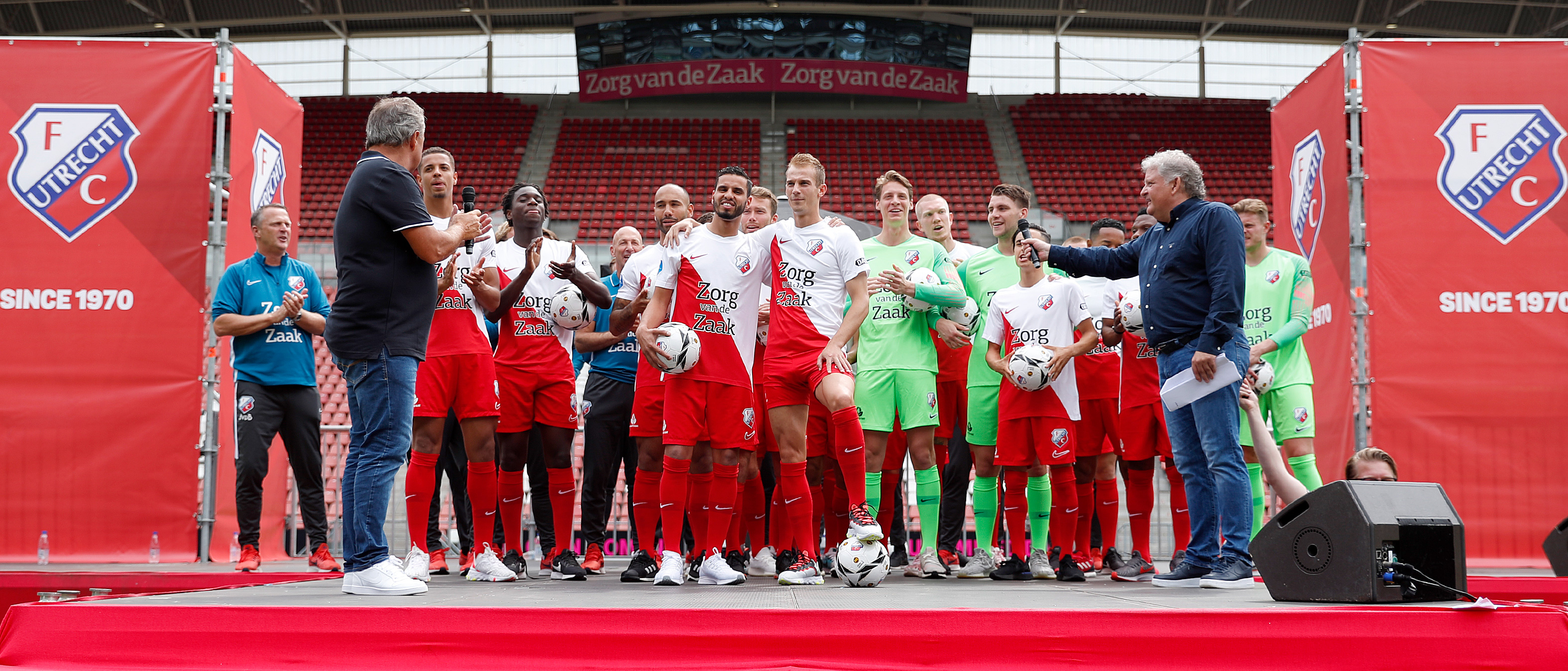 Genieten tussen de buien door