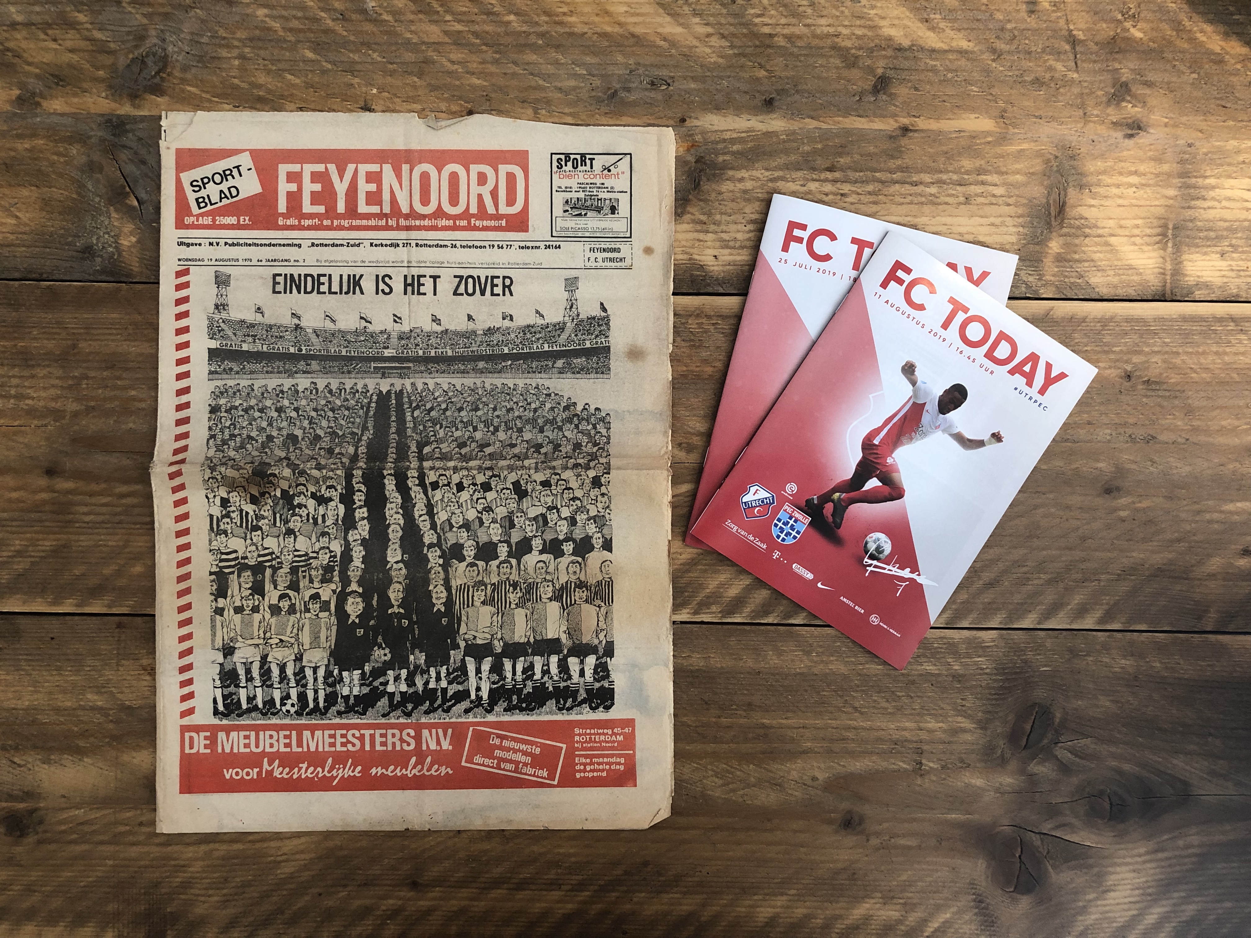 Kunst op de cover in 1970