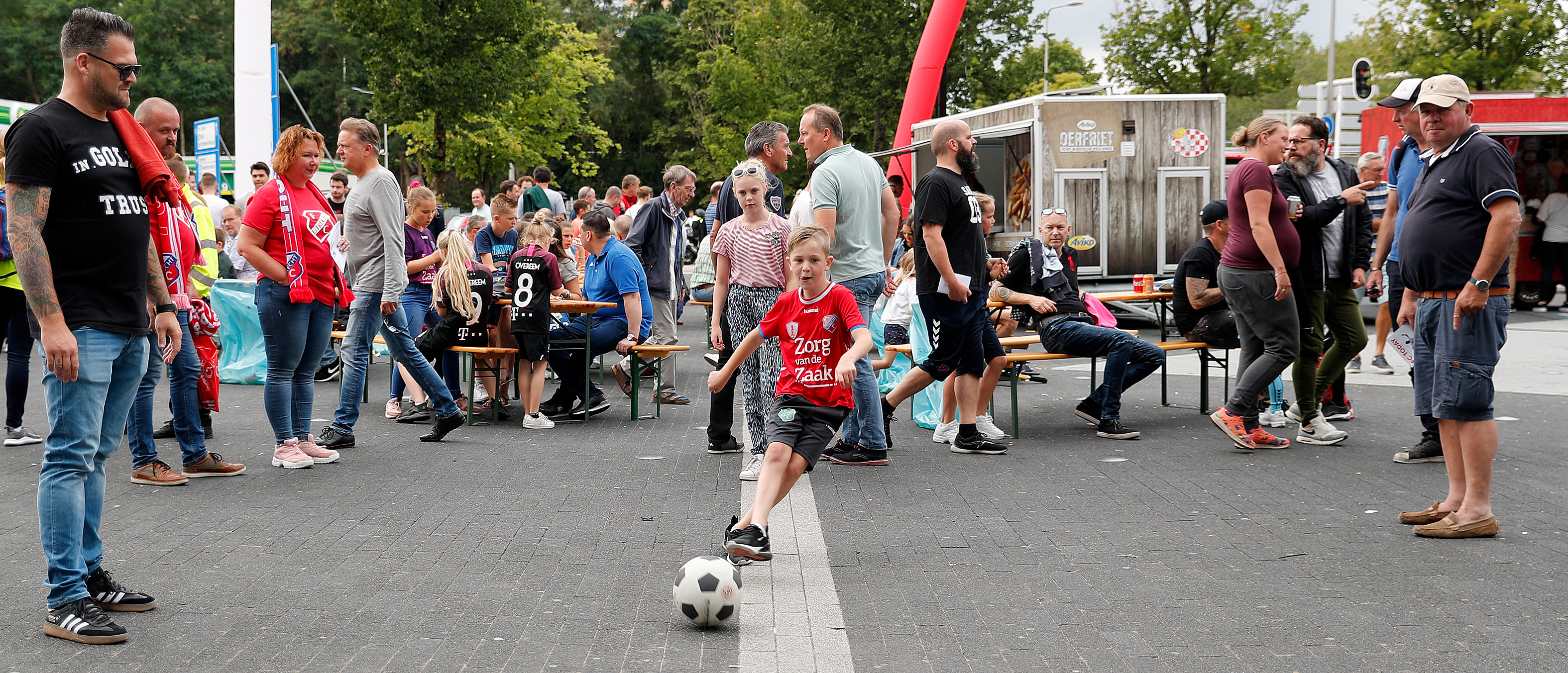 Fanplein: weer volop vertier bij de Cityside