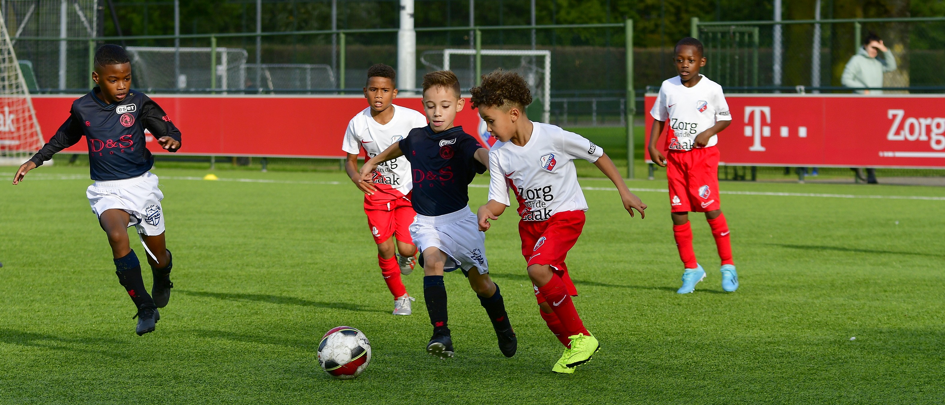 FC Utrecht O9 maatje te klein voor tegenstander