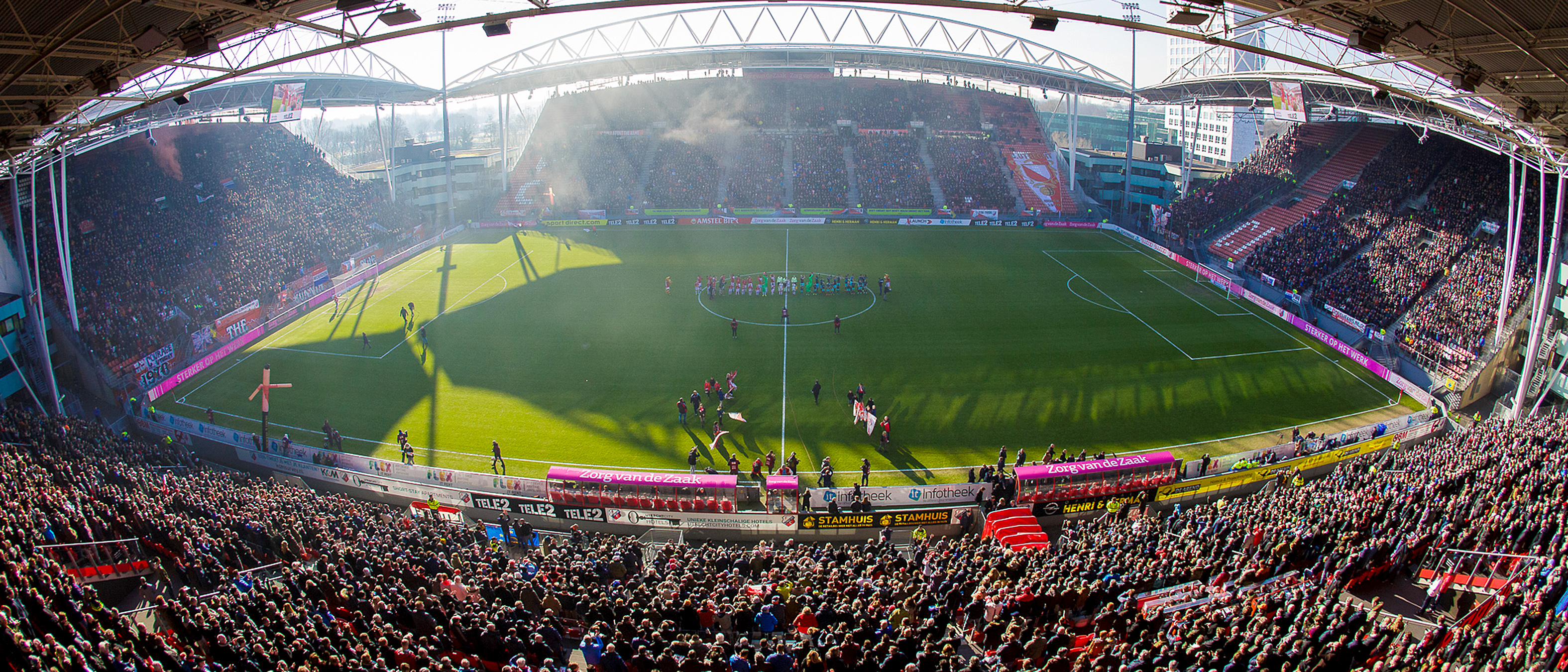 'Waren trots op stijgende supporters aantallen, thuis en uit'