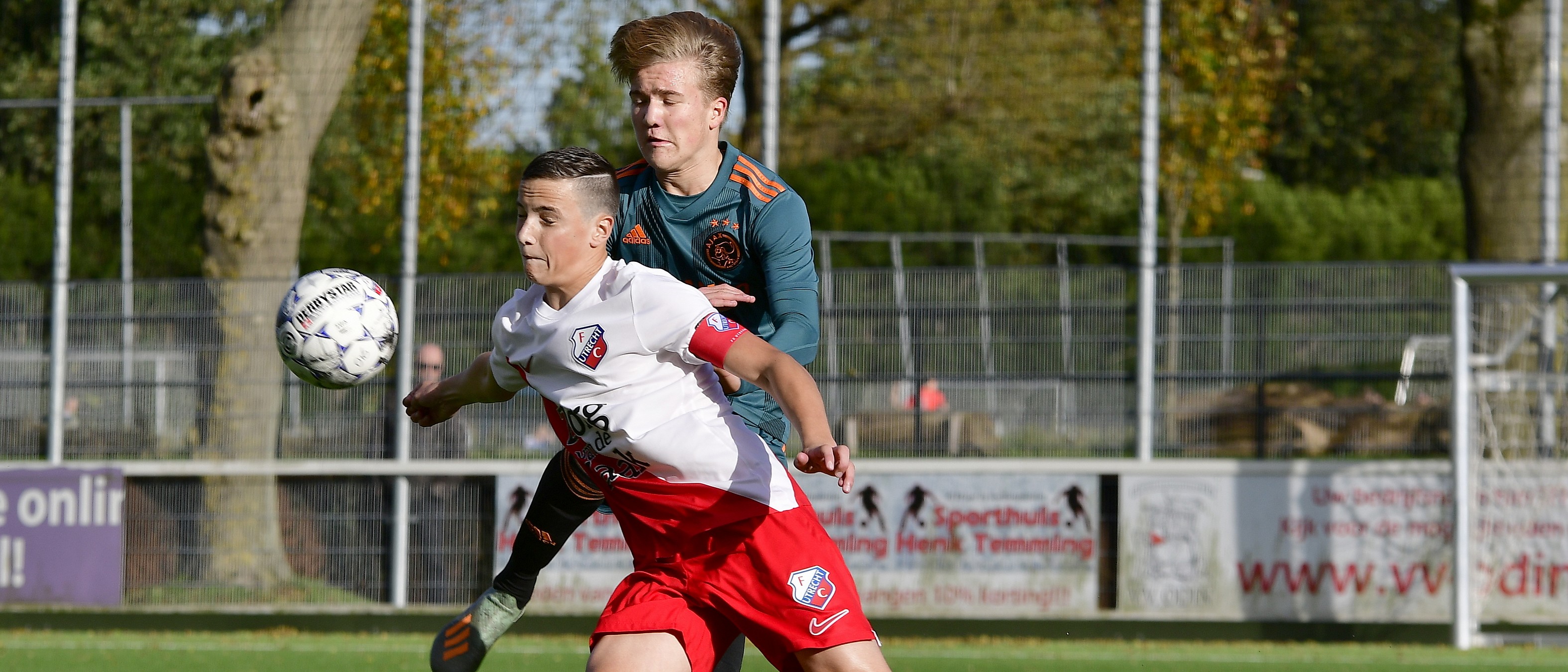 Brilstand bij FC Utrecht O16