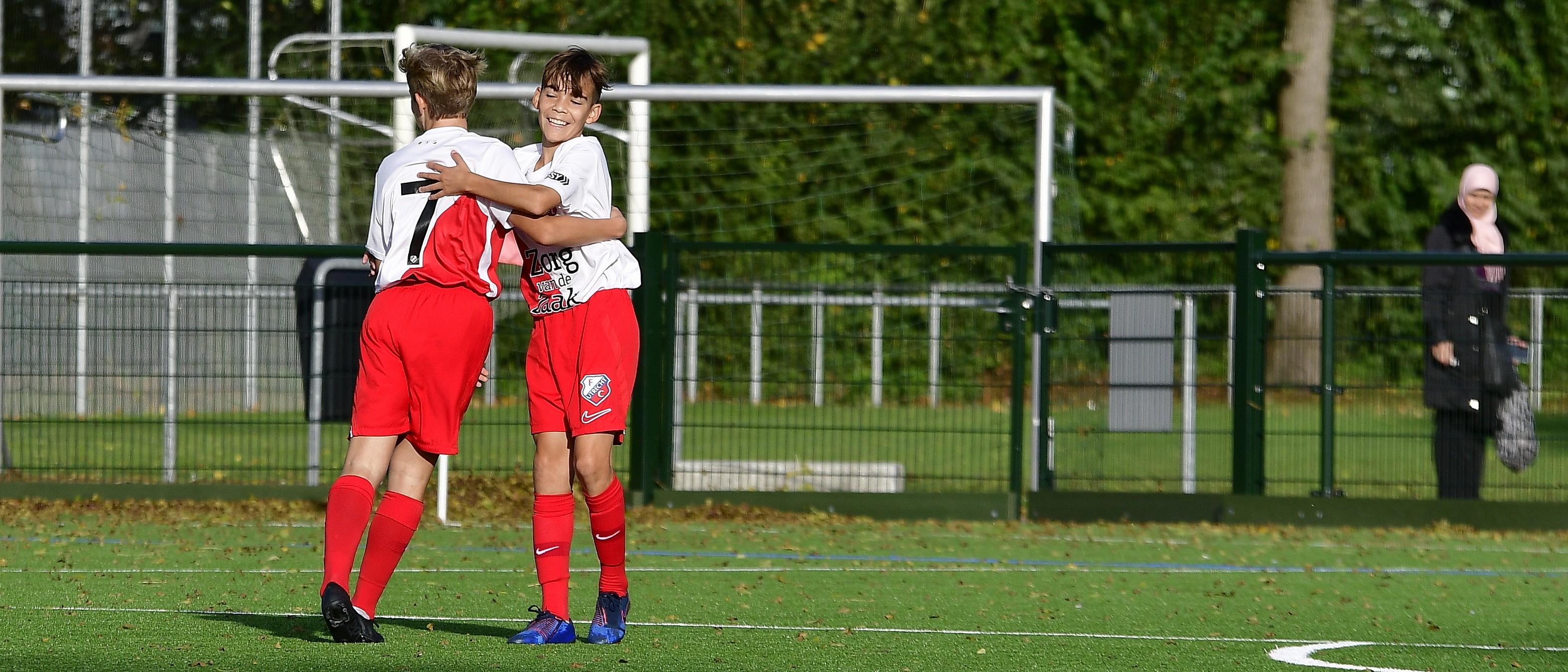 FC Utrecht O14 komt knap terug vanuit een achterstand