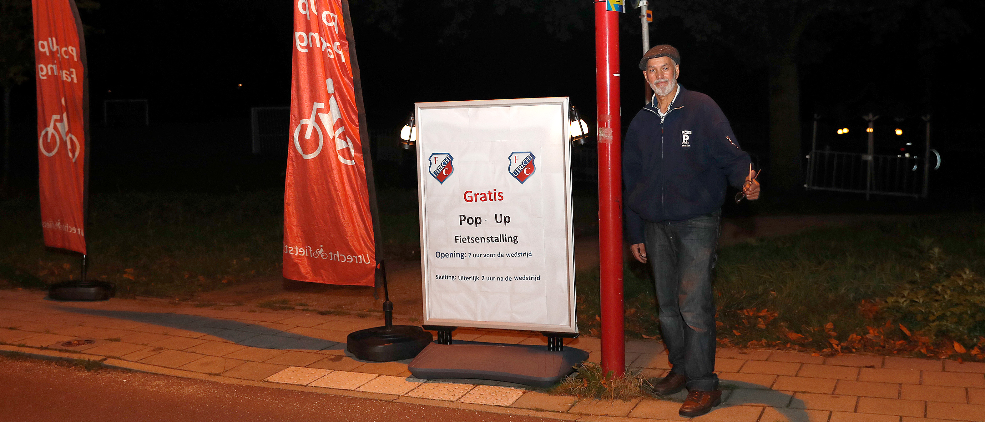 Ook fietsenstalling bij laatste twee thuisduels van 2019