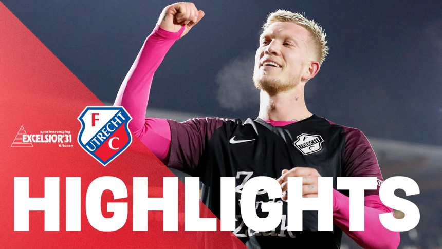 HIGHLIGHTS | Excelsior'31 - FC&nbsp;Utrecht