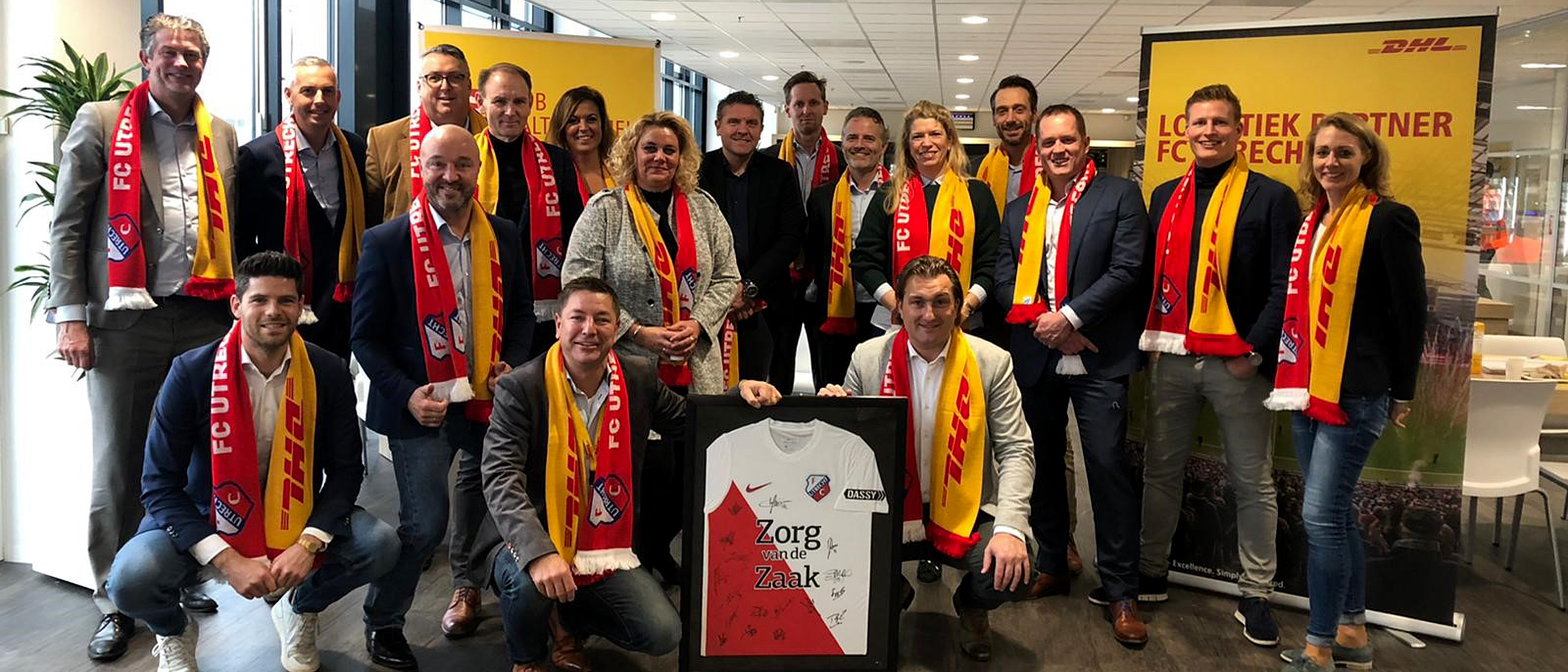 Directors Lounge-leden op bezoek bij DHL