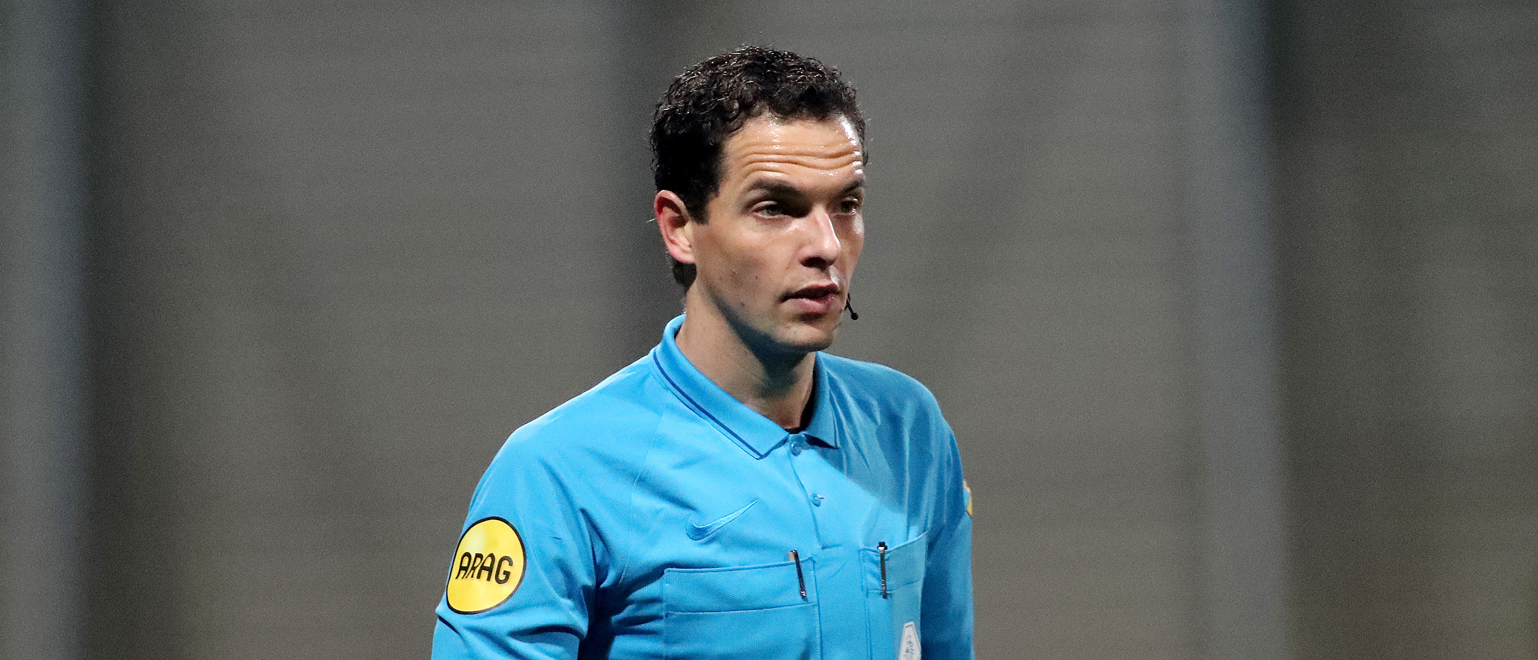 Richard Martens fluit FC Utrecht - RKC Waalwijk