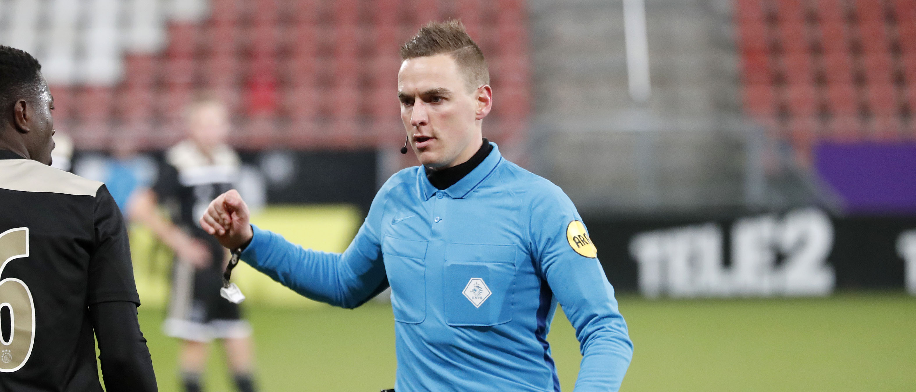 Excelsior-thuis: Laurens Gerrets scheidsrechter