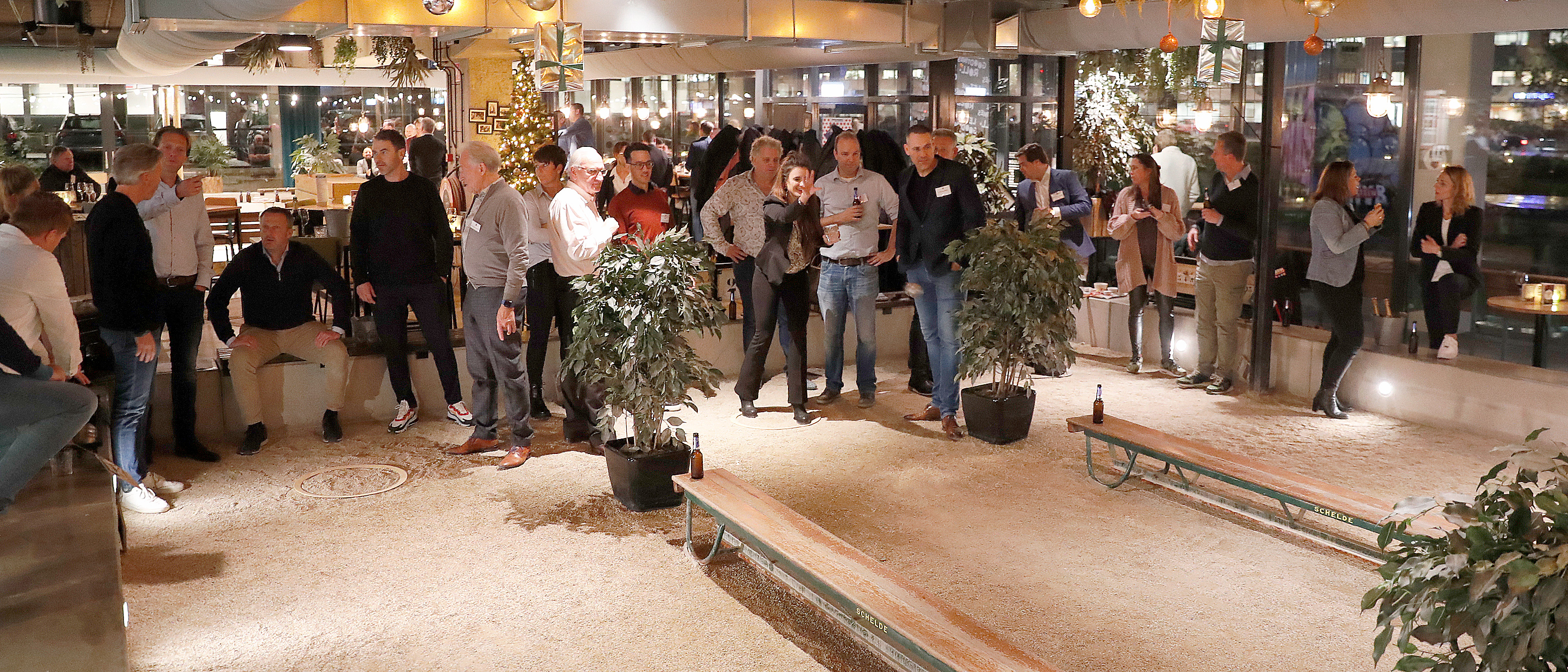 Business Borrel bij Jeu grandioos succes