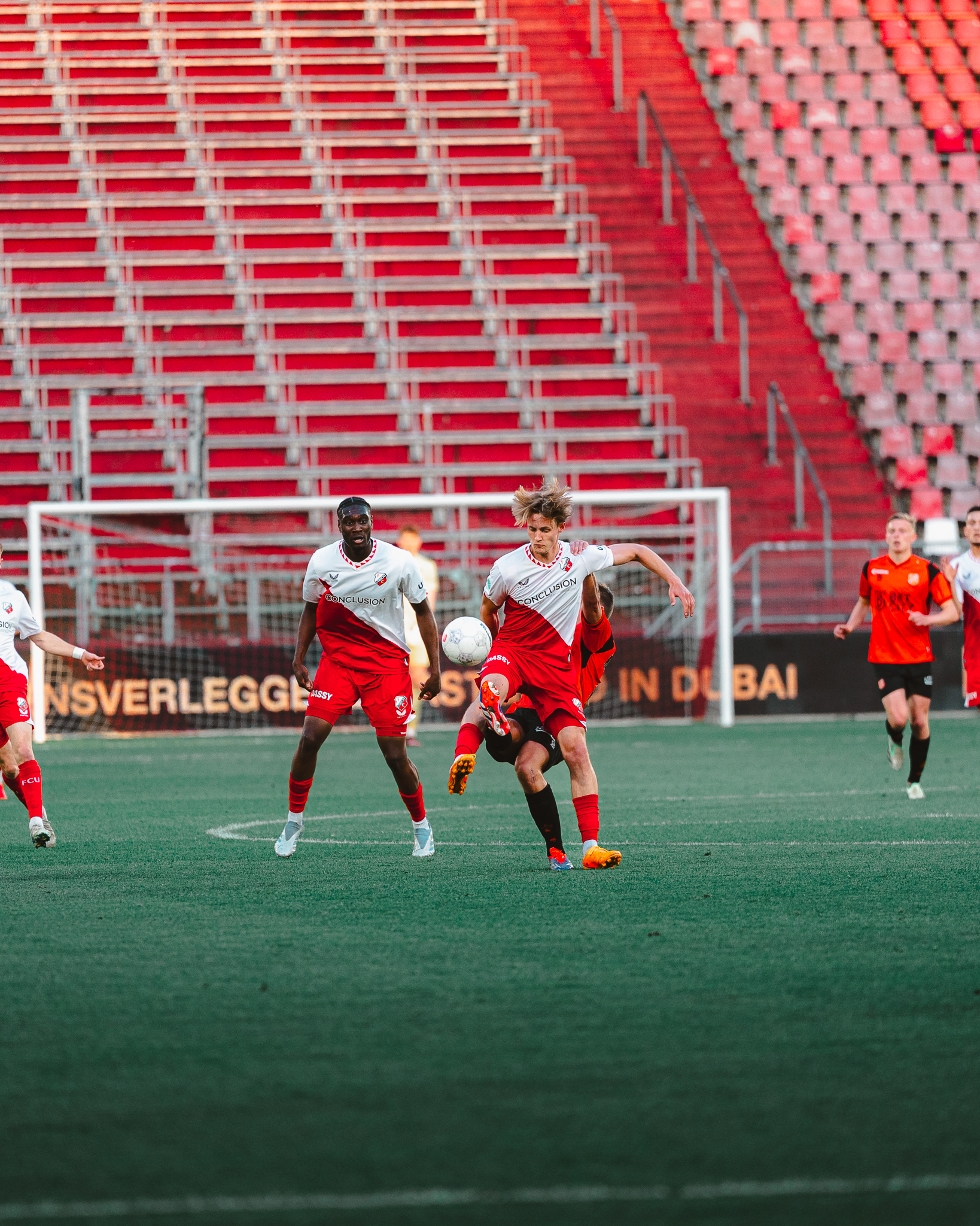 Beloftenploeg lijdt nipte nederlaag tegen FC Volendam