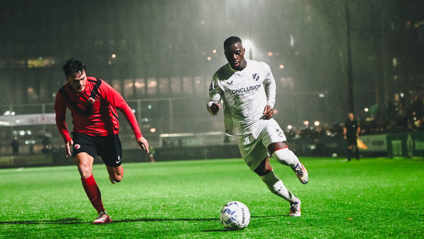 FC Utrecht wint met ruime cijfers op Sportpark Goed Genoeg