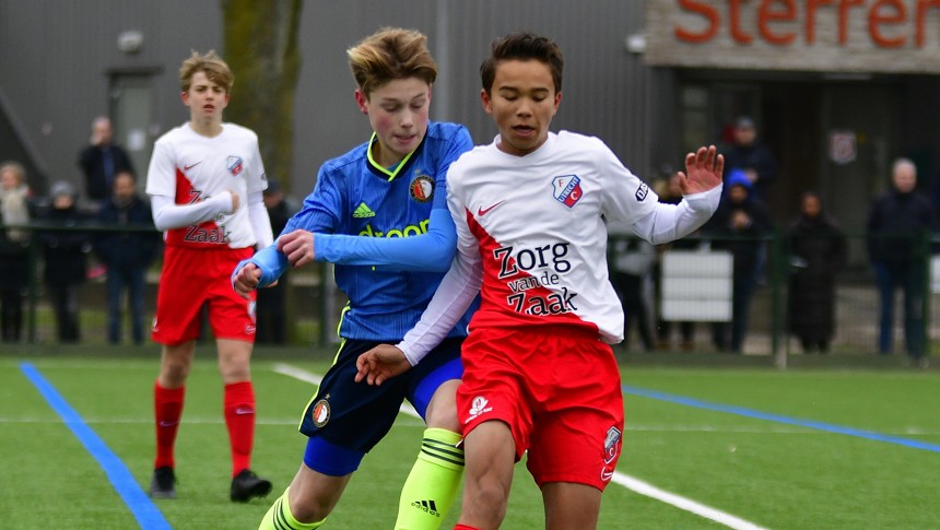 JEUGD | FC&nbsp;Utrecht O14 knokt zich terug tegen Feyenoord O14