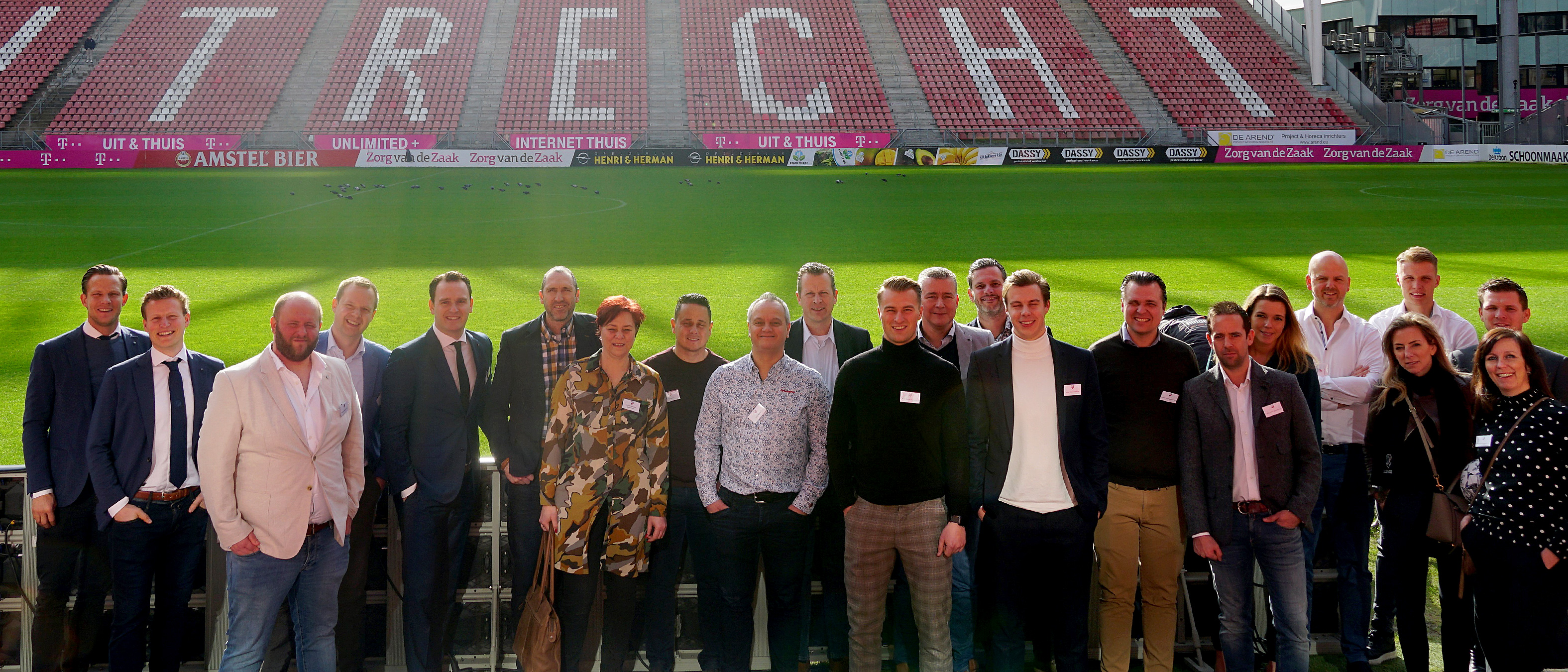 Veel enthousiaste bedrijven bij Nieuwe Leden Lunch