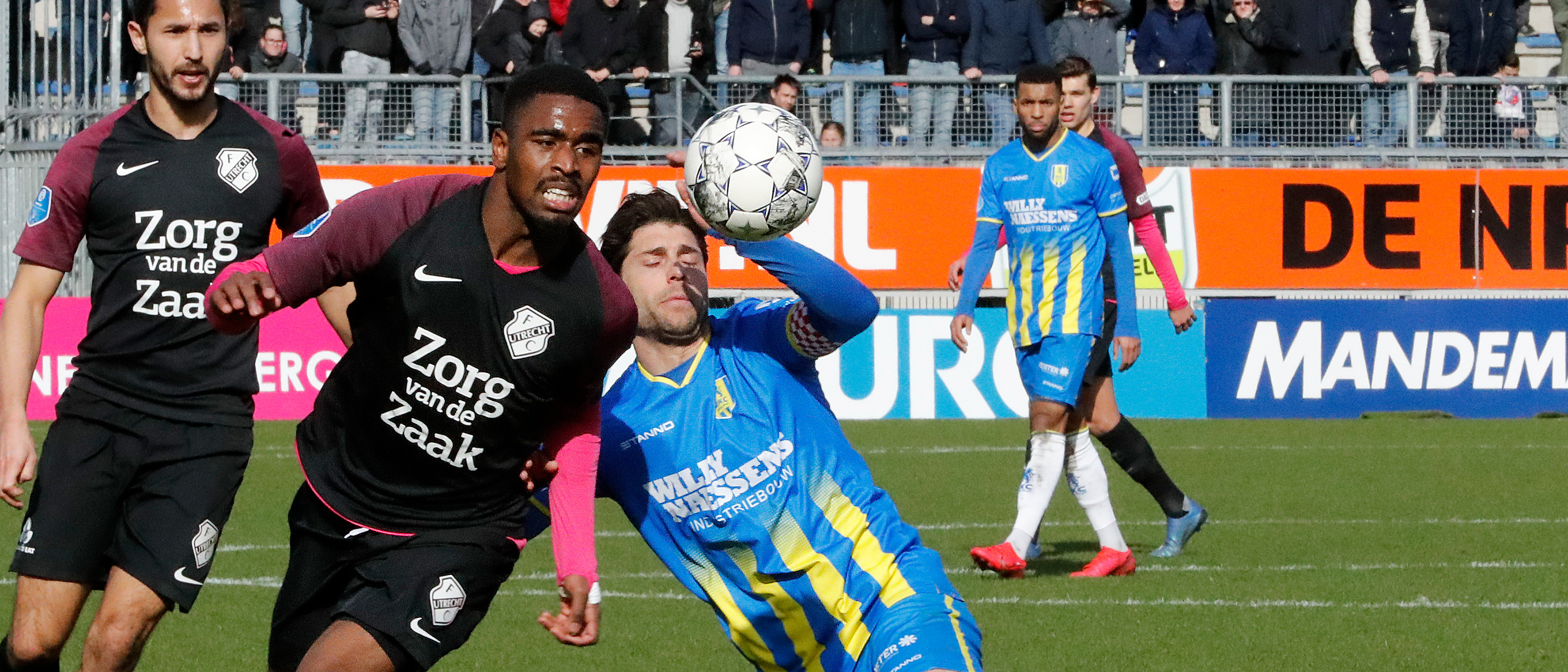 Opnieuw onderuit tegen de hekkensluiter