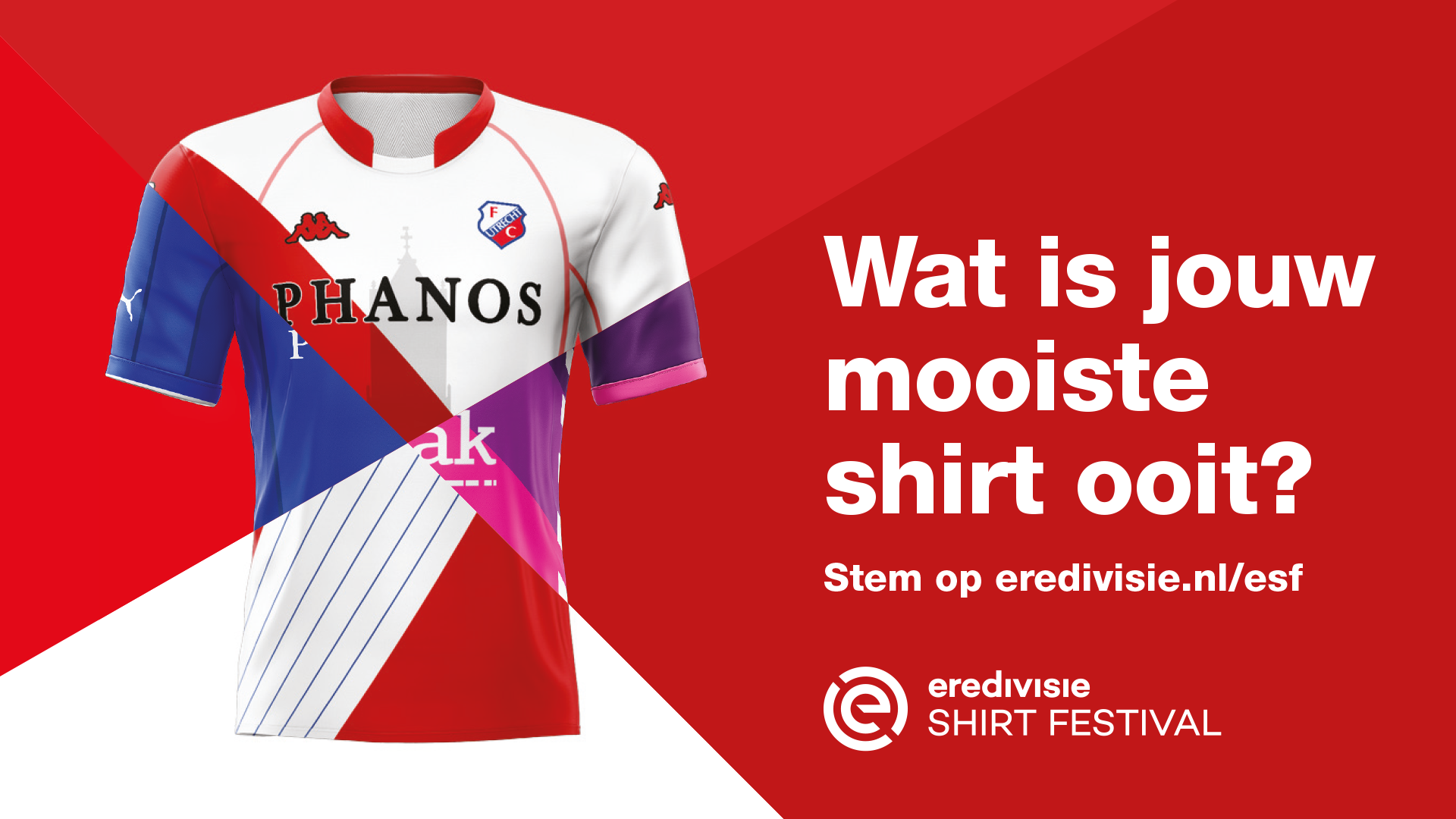 Eredivisie gaat op jacht naar mooiste shirt aller tijden