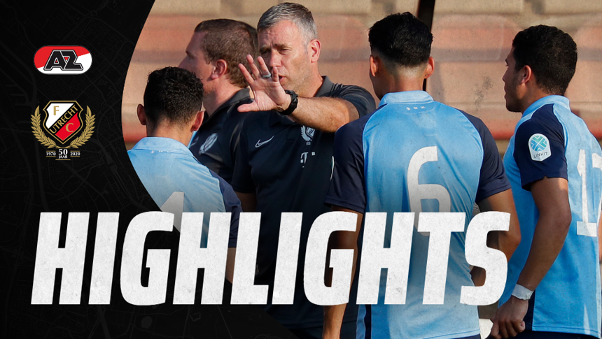 HIGHLIGHTS | Zes goals in oefenpartij Jong FC&nbsp;Utrecht