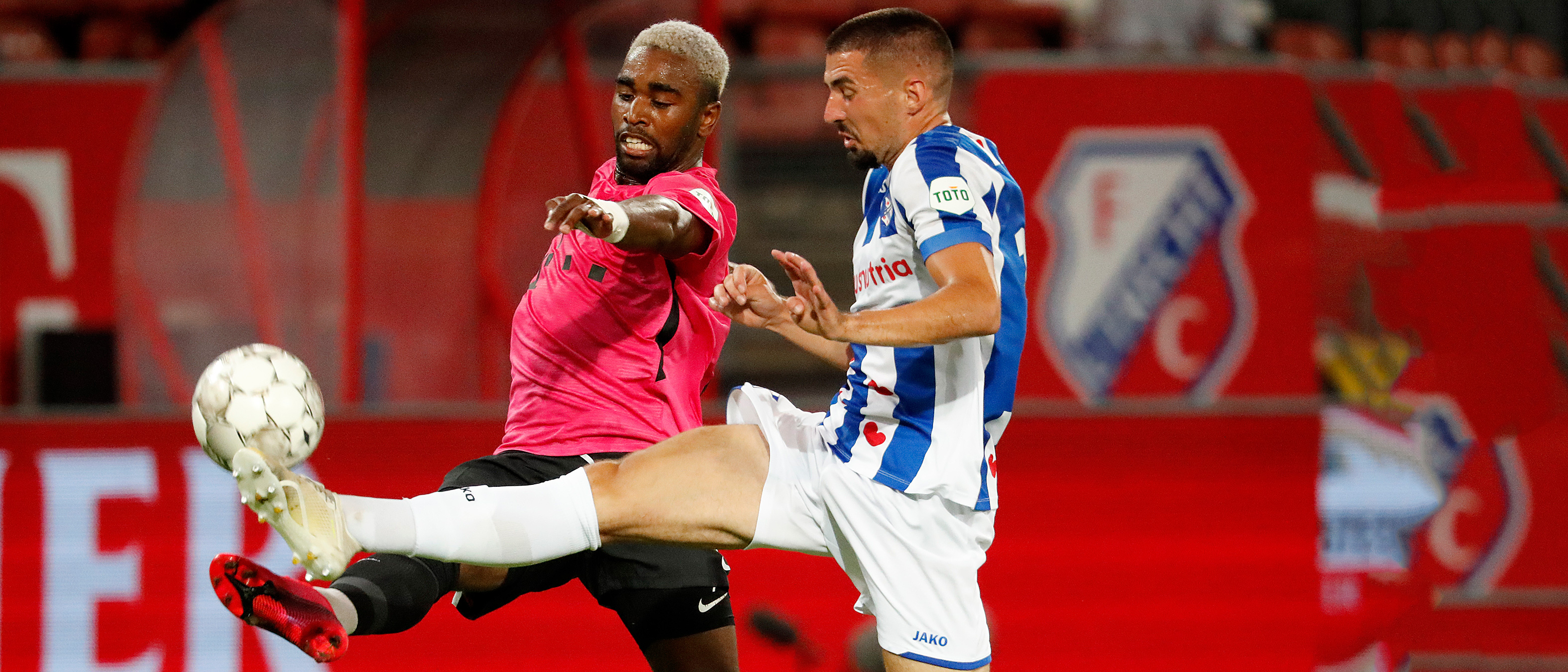 Informatie over thuisduels met RKC Waalwijk en sc Heerenveen