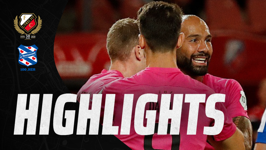 HIGHLIGHTS | FC&nbsp;Utrecht op schot tegen sc Heerenveen