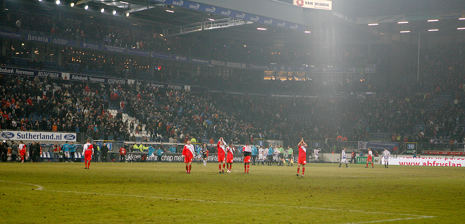 Tickets voor sc Heerenveen-uit gefaseerd in verkoop