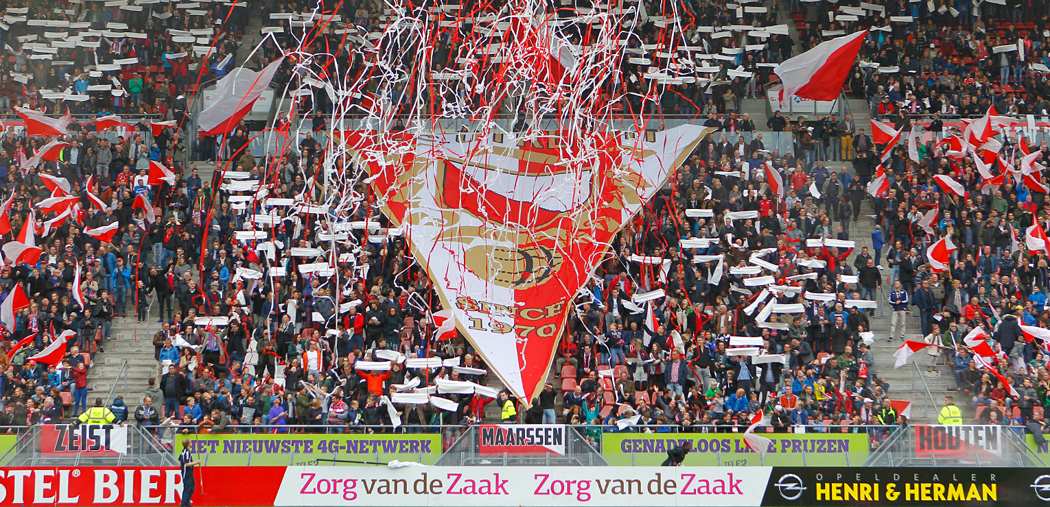 Kom zondag op tijd naar stadion Galgenwaard 