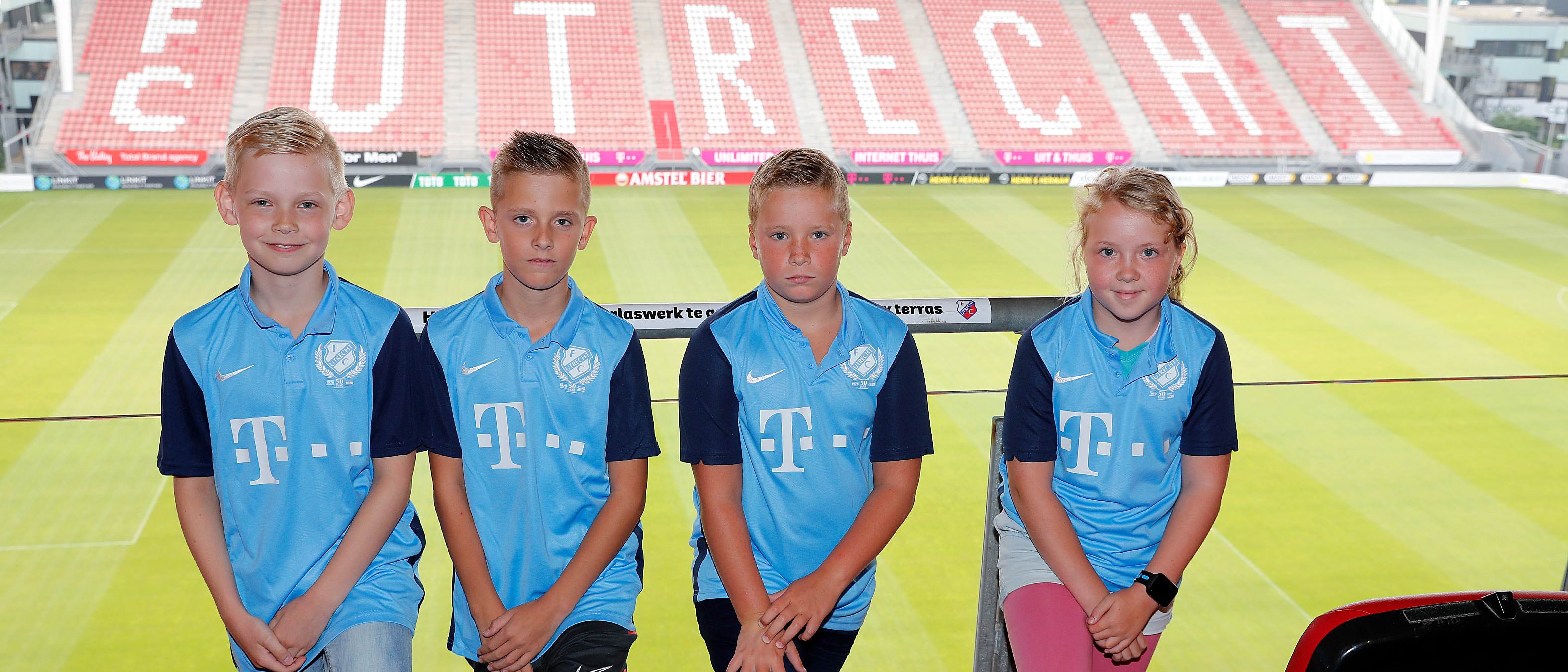 Vier leden Junior Tigers vormen Tigerraad