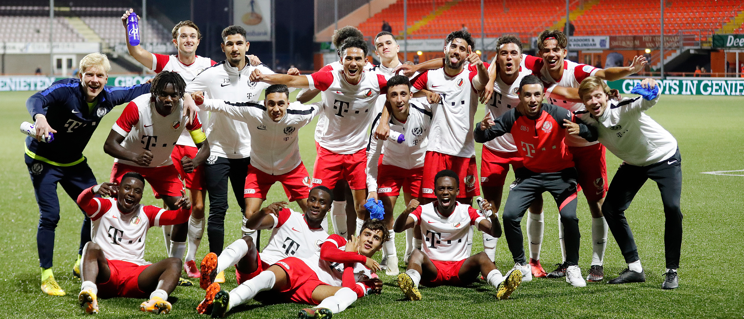 Jong FC Utrecht wint in Kras Stadion van FC Volendam