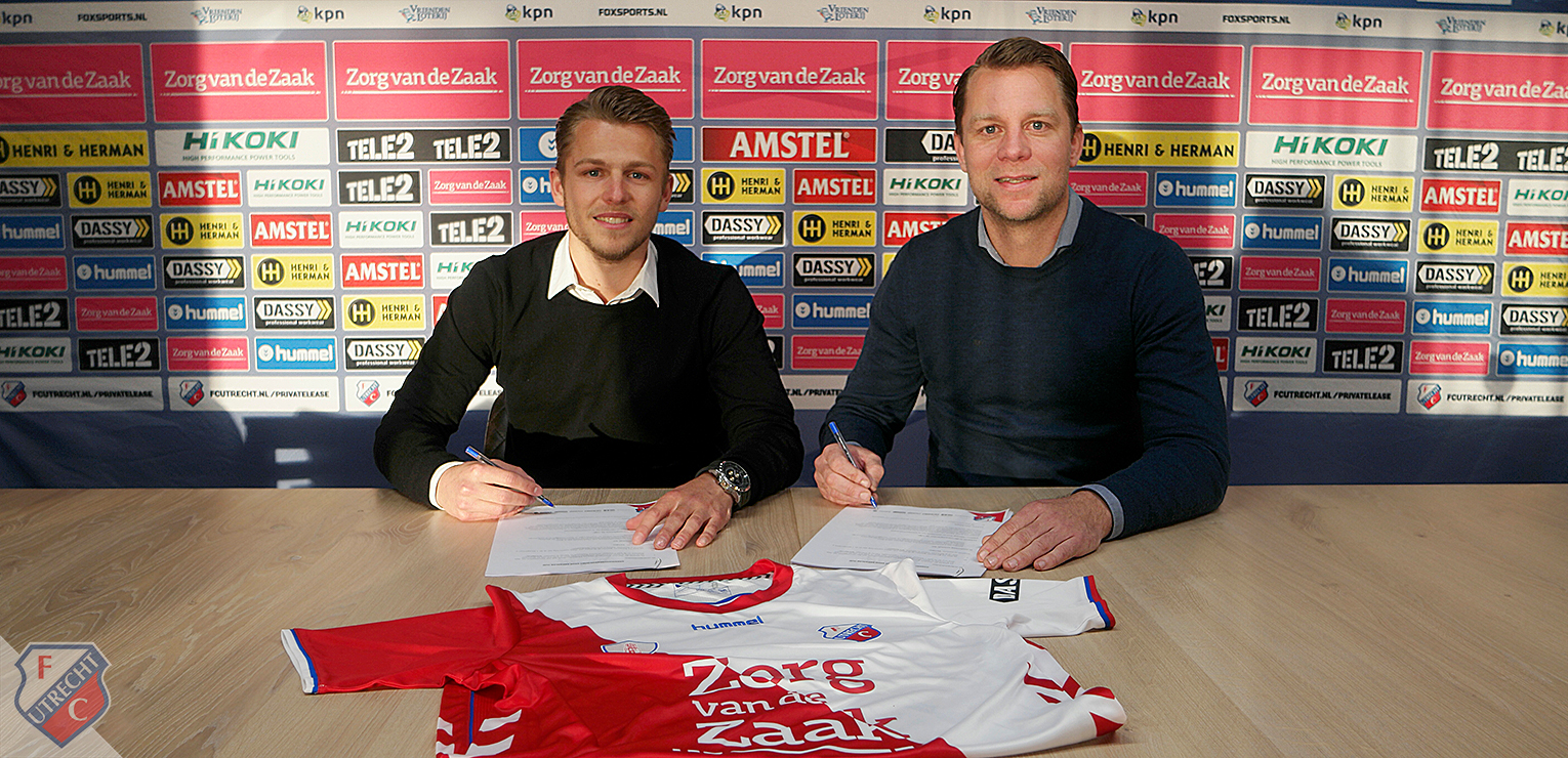 Tim Brinkman langer bij FC Utrecht