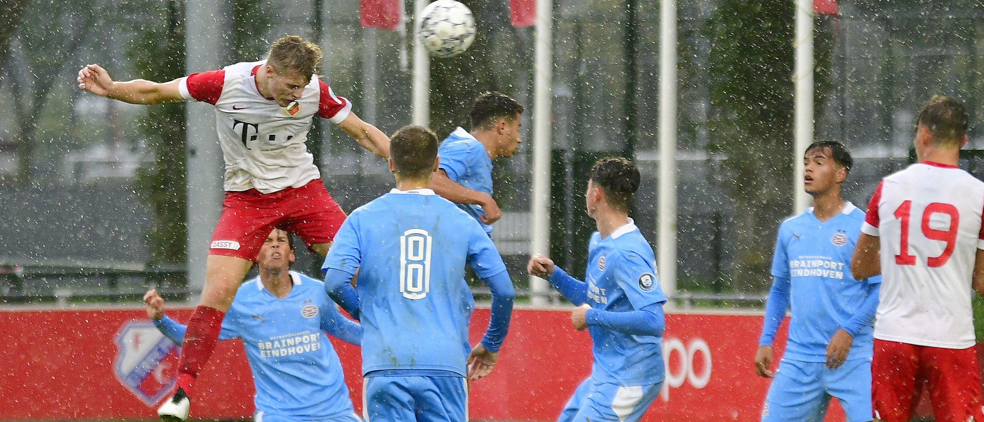 FC Utrecht O18 gaat hard onderuit