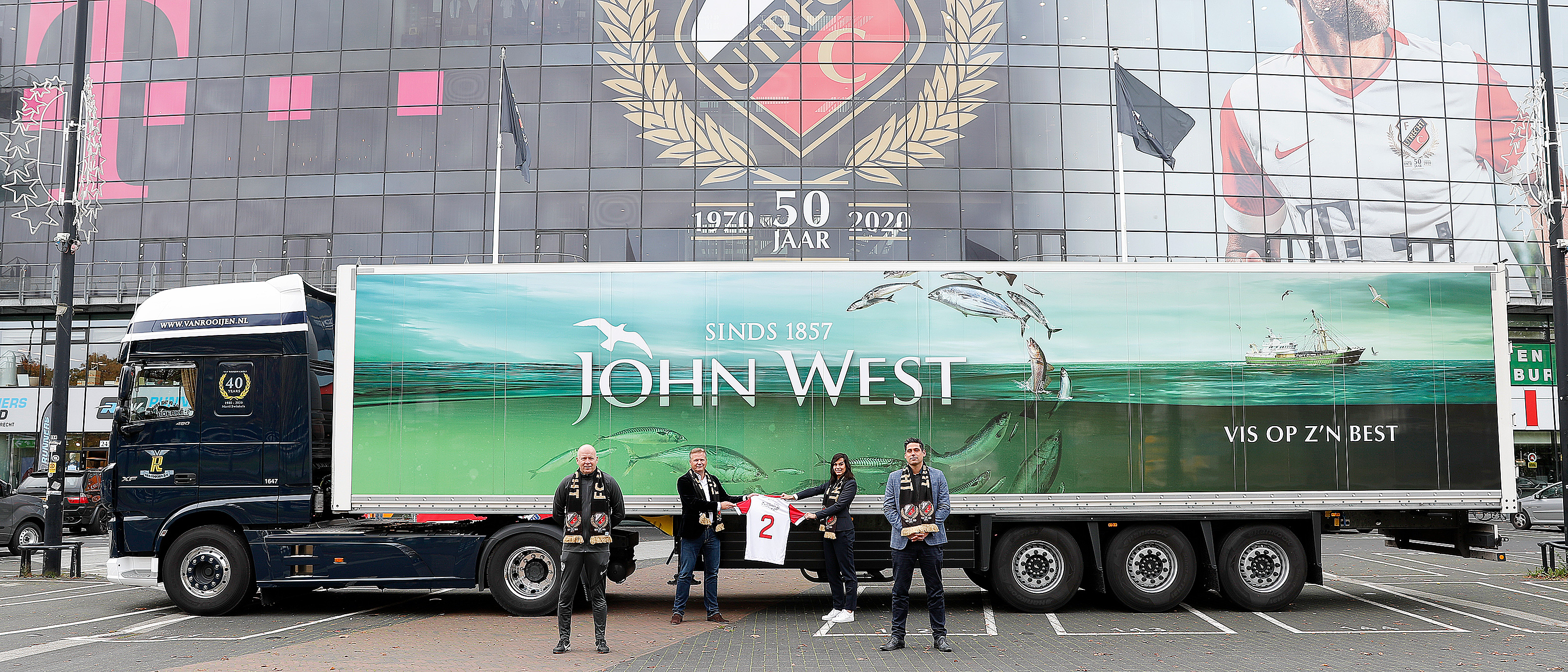John West jaar langer aan FC Utrecht en OldStars verbonden