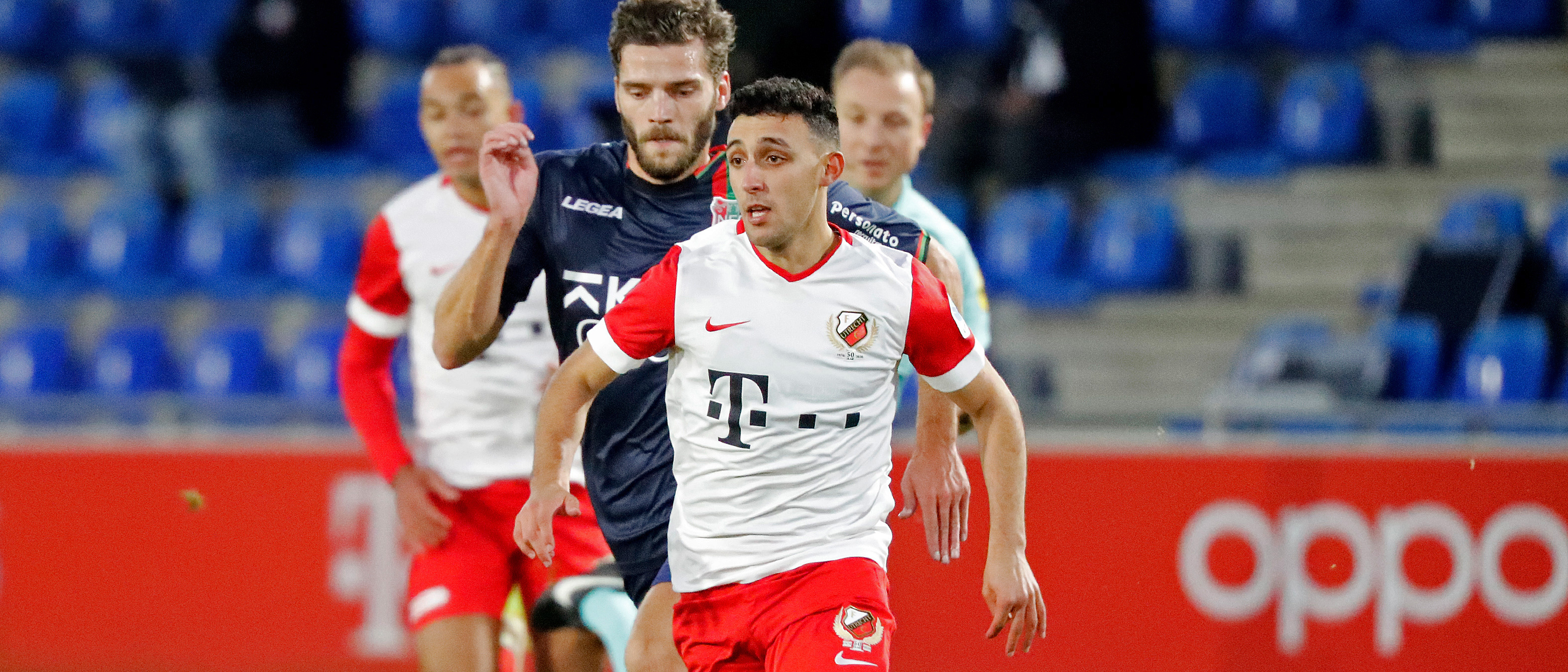 Strijdende beloftenploeg onderuit tegen NEC