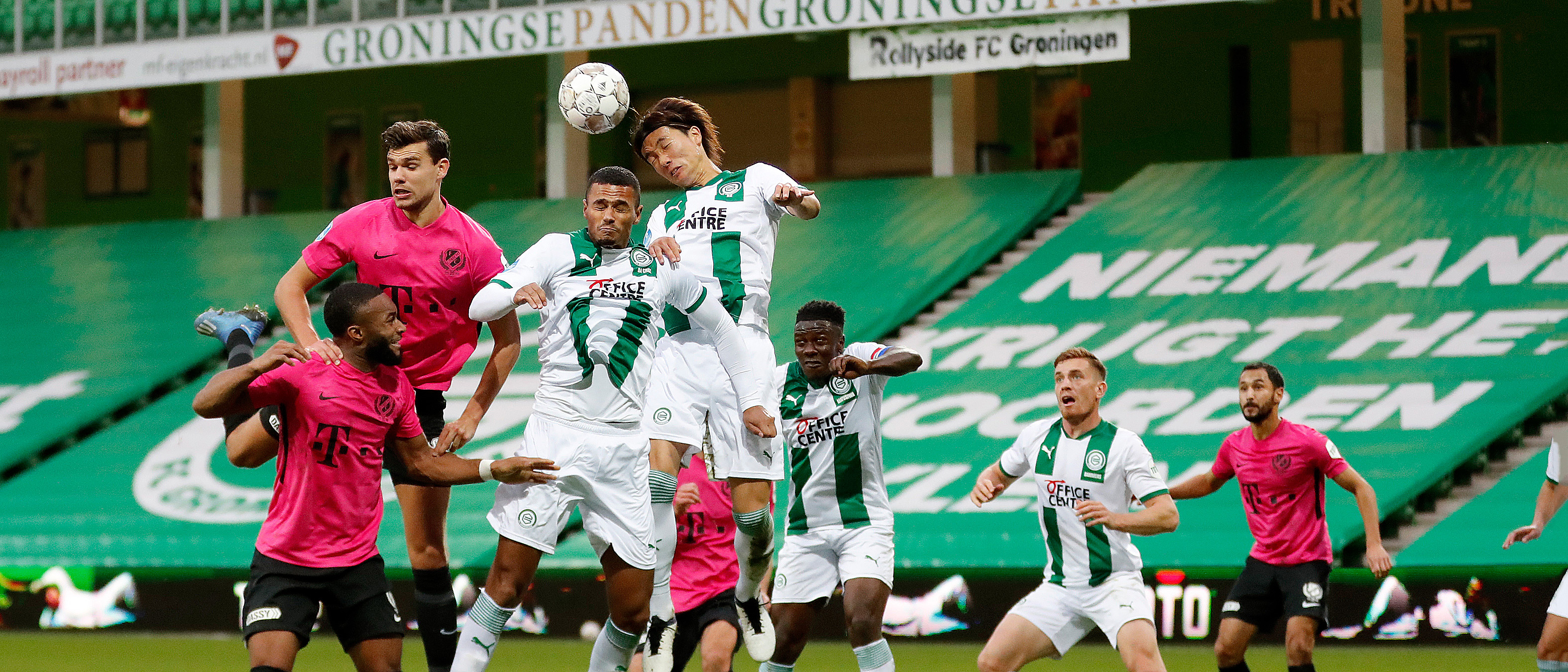 Gelijkspel in Groningen