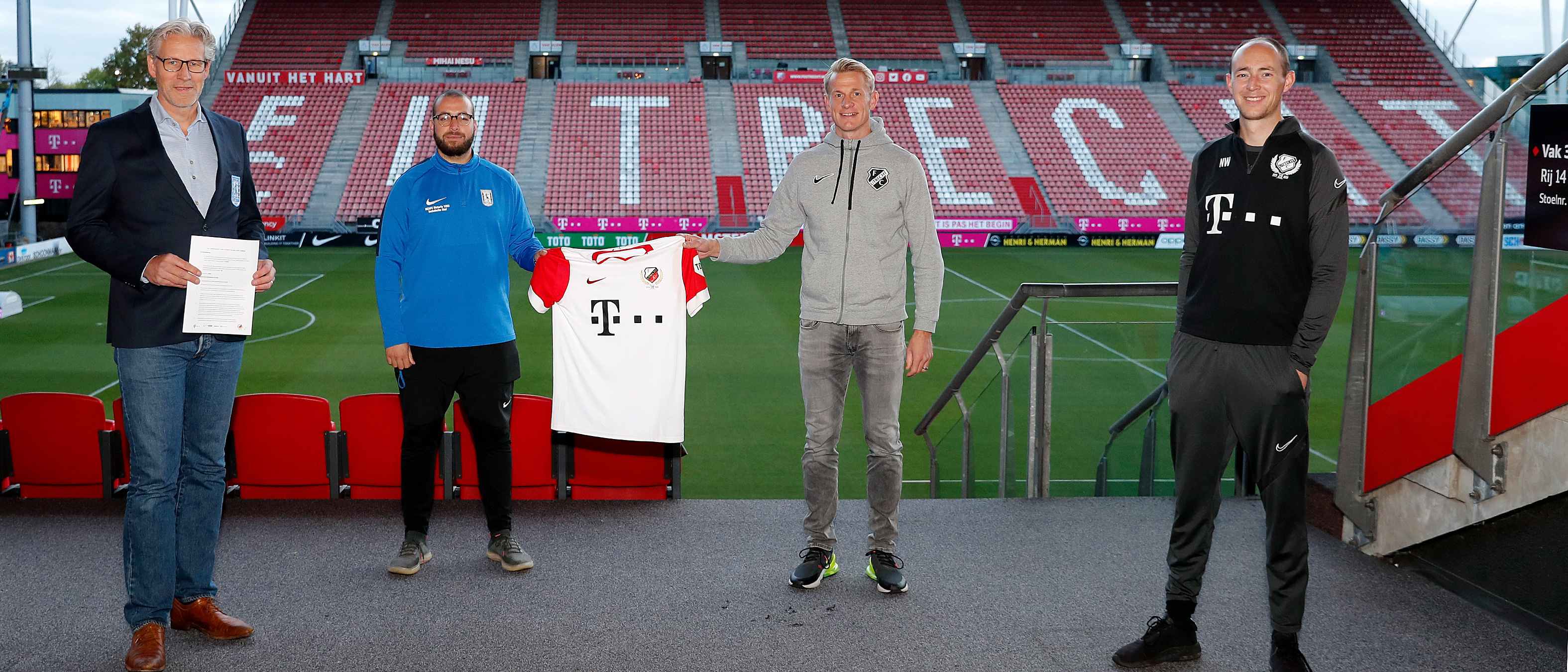 HC&FC Victoria en FC Utrecht slaan de handen ineen