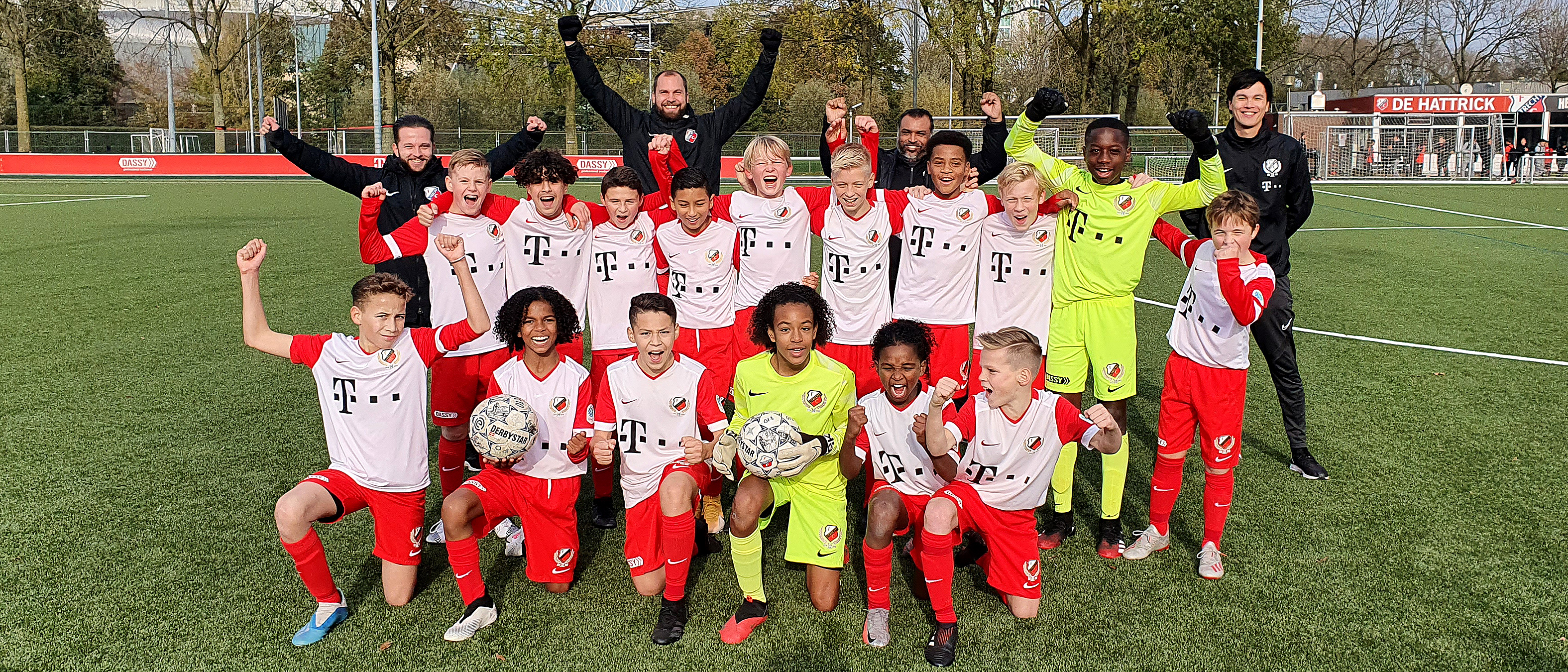 Oefenwedstrijd FC Utrecht O14/O13