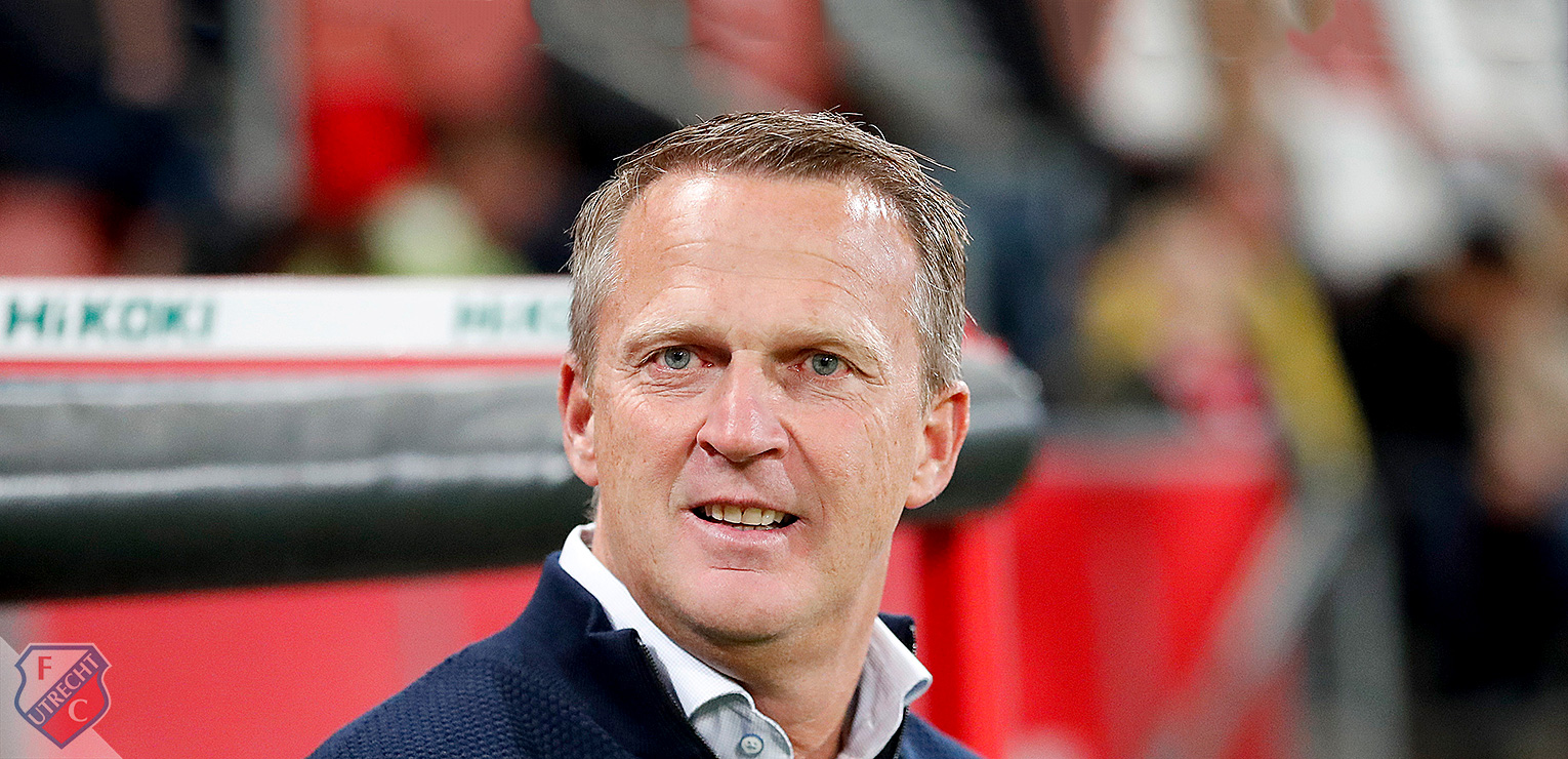 John van den Brom nieuwe trainer/coach FC Utrecht 