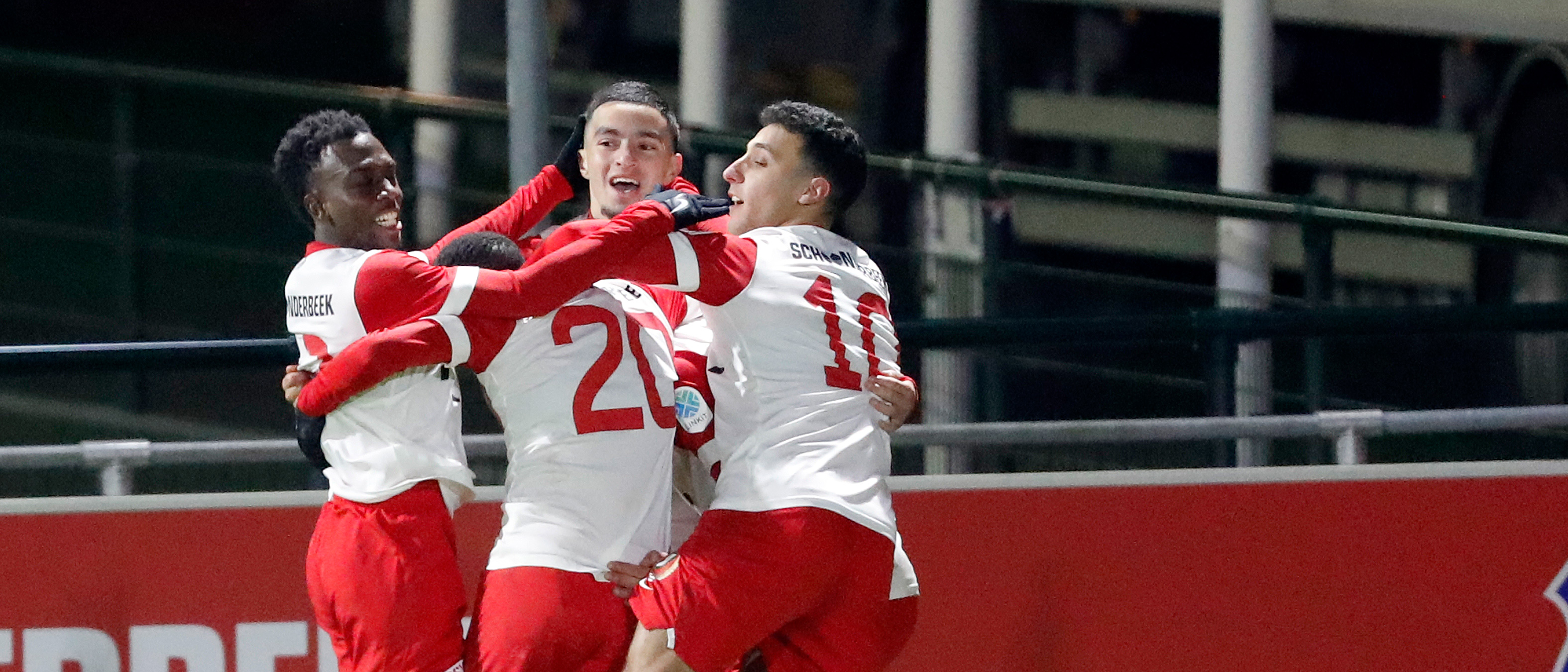 Beloftenploeg boekt derde overwinning op rij