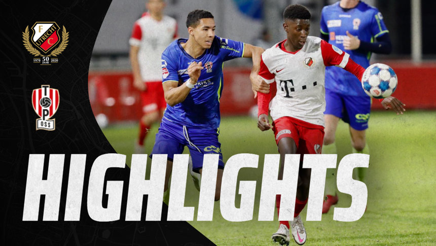 HIGHLIGHTS | Penalty doet Jong FC&nbsp;Utrecht de das om