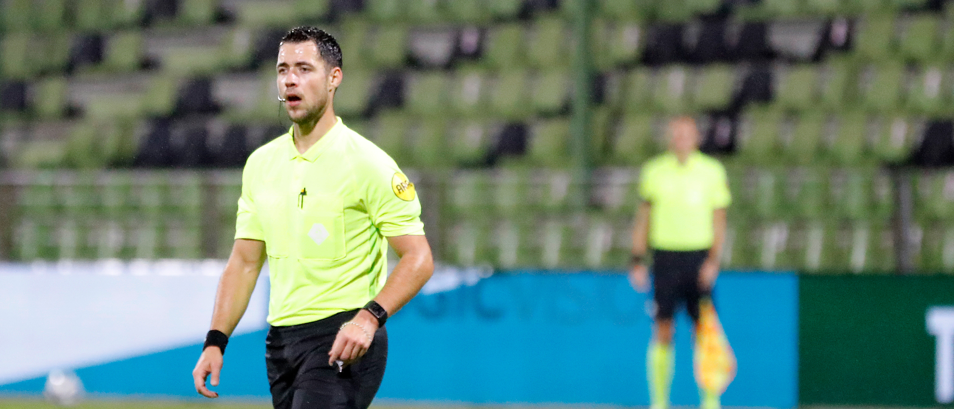 Marc Nagtegaal fluit FC Utrecht - NEC