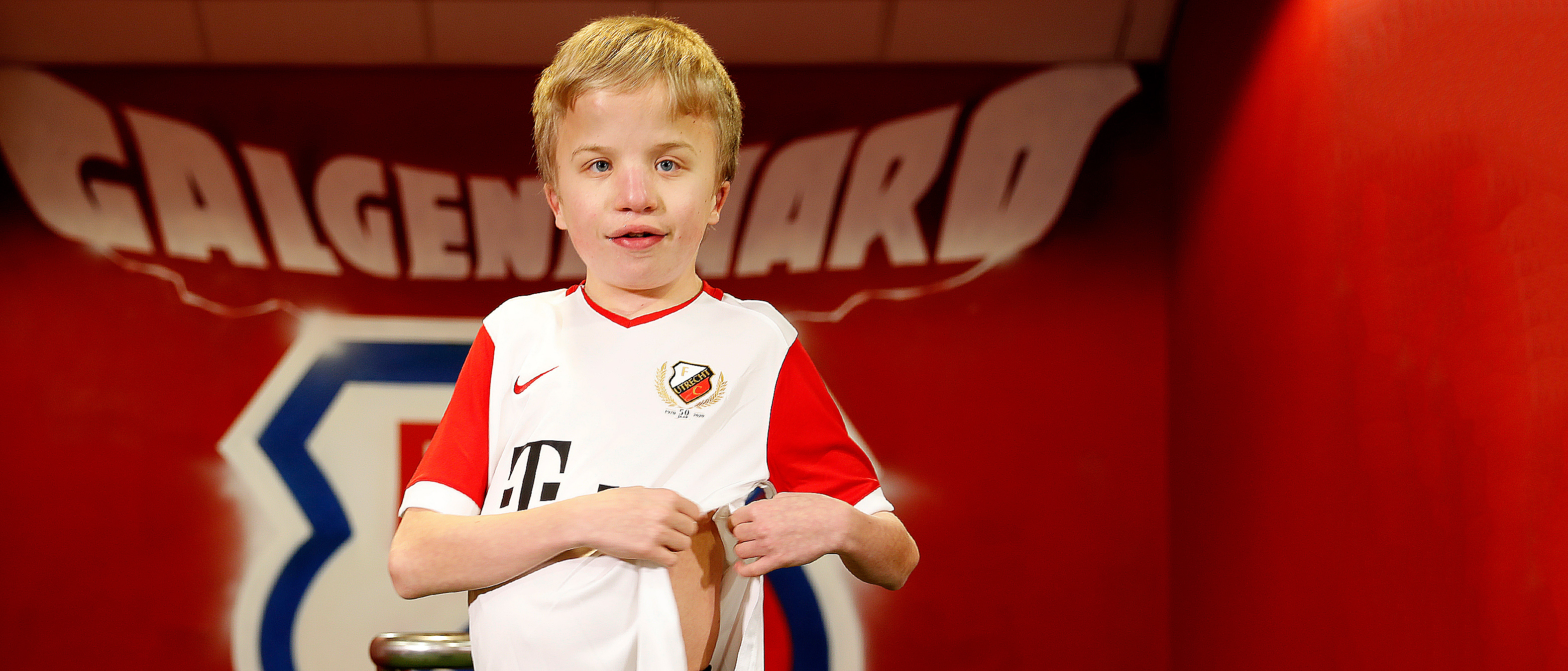 Kracht en vertrouwen dankzij FC Utrecht-ziekenhuispyjama