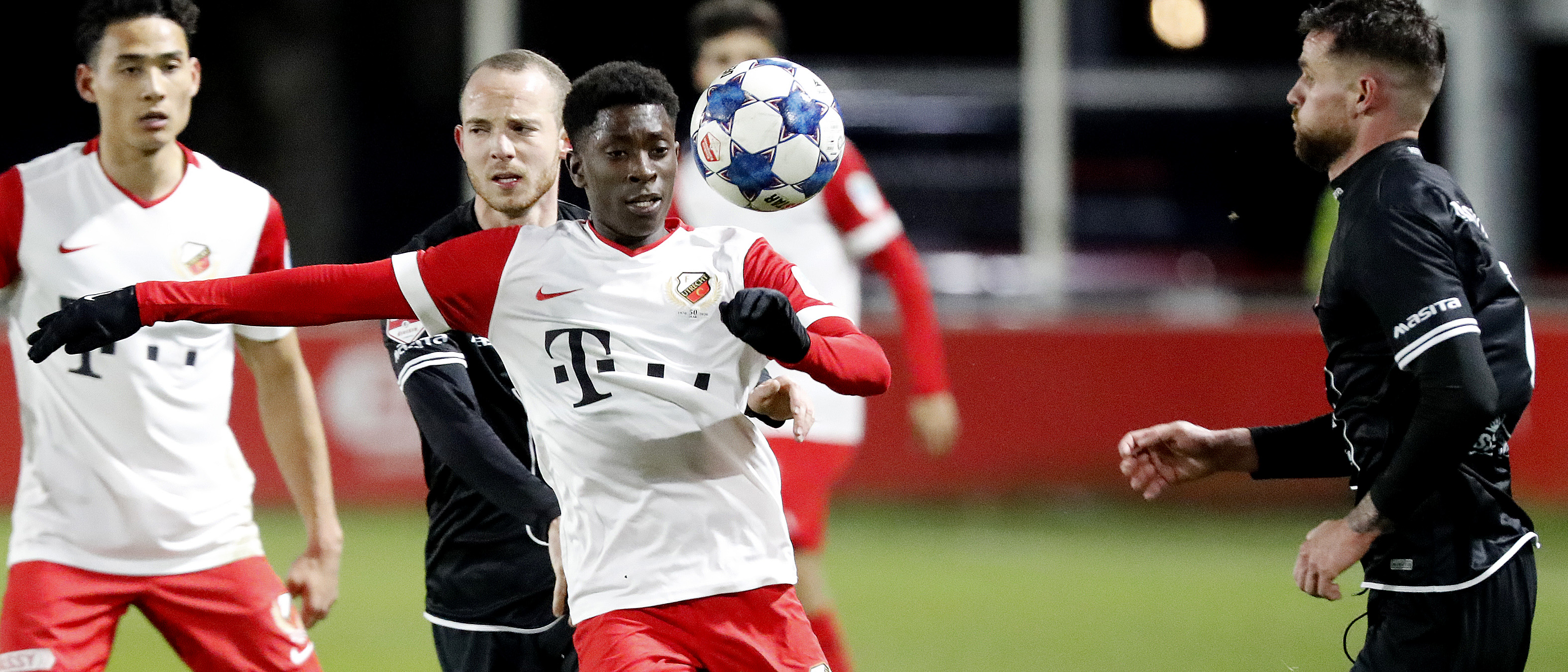 Jong FC Utrecht verliest in eigen huis van MVV