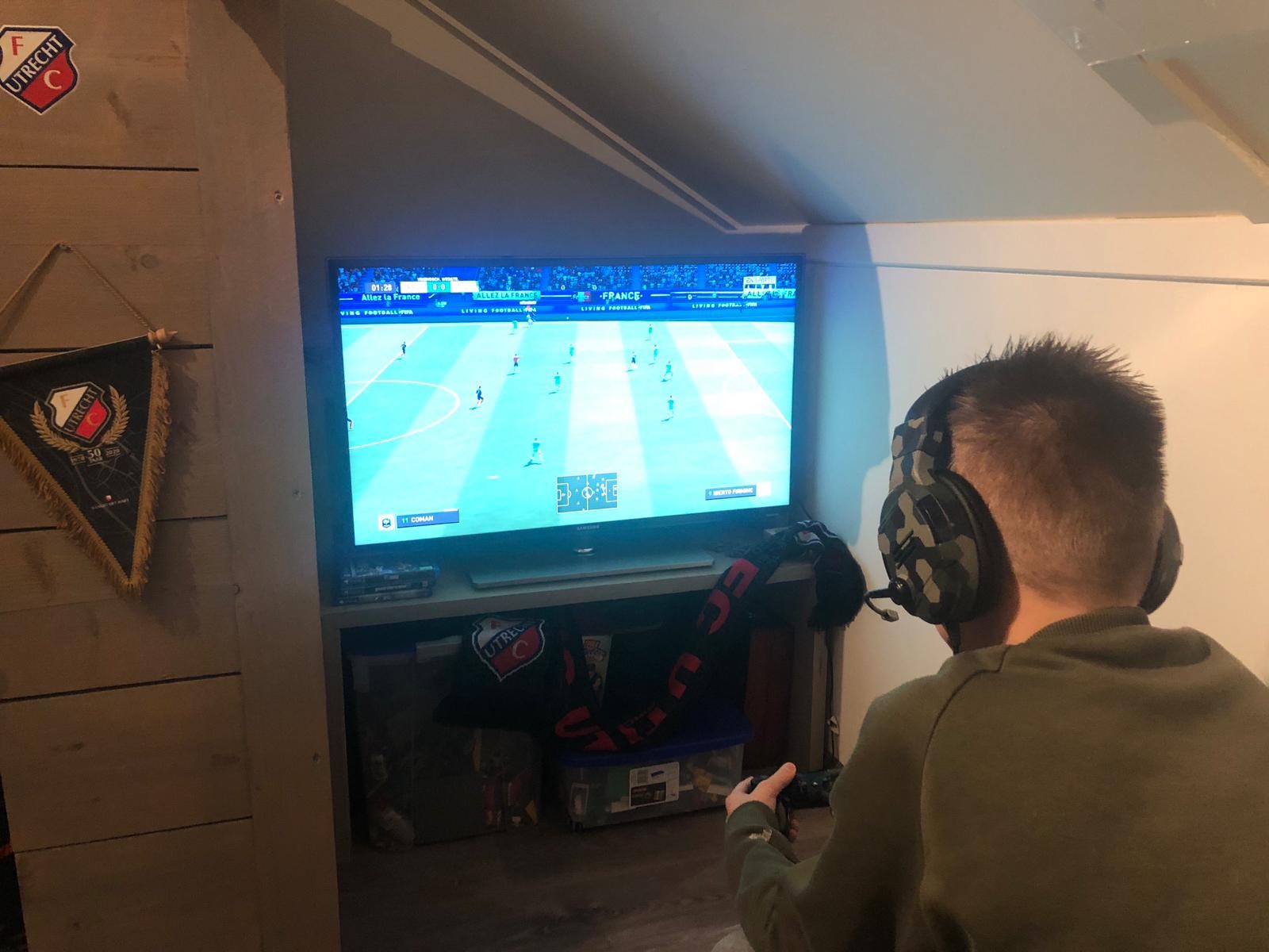 Veel online doelpunten en plezier tijdens eerste Jonge Garde-activiteit