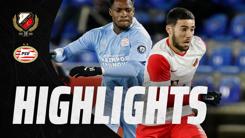 HIGHLIGHTS | Ruime nederlaag voor beloften tegen Jong PSV