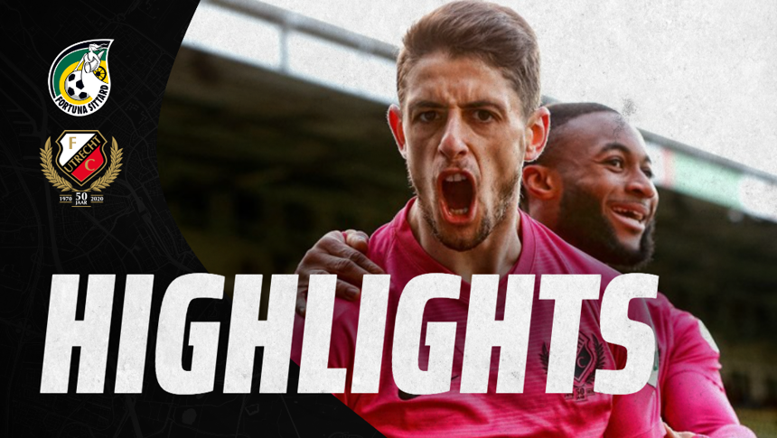 HIGHLIGHTS | Fortuna Sittard - FC&nbsp;Utrecht