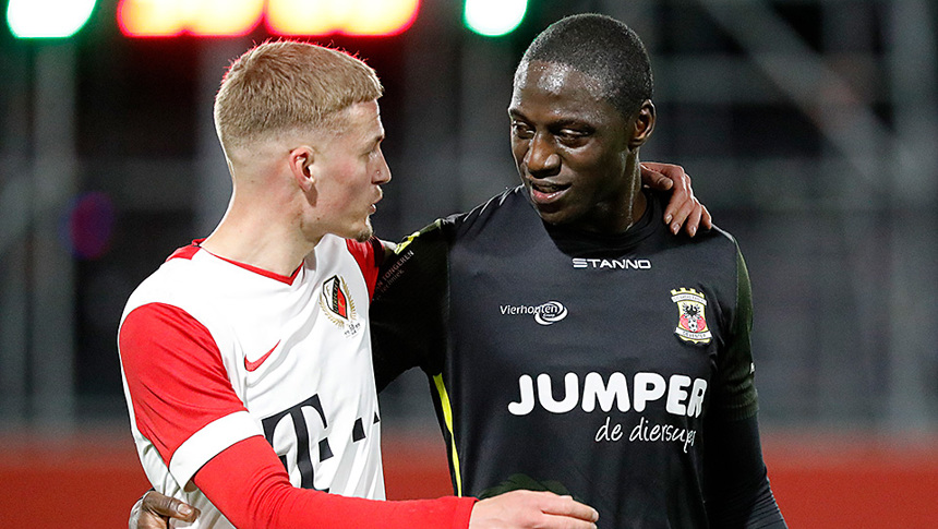 HIGHLIGHTS | Beloften onderuit tegen Jacob Mulenga's Eagles