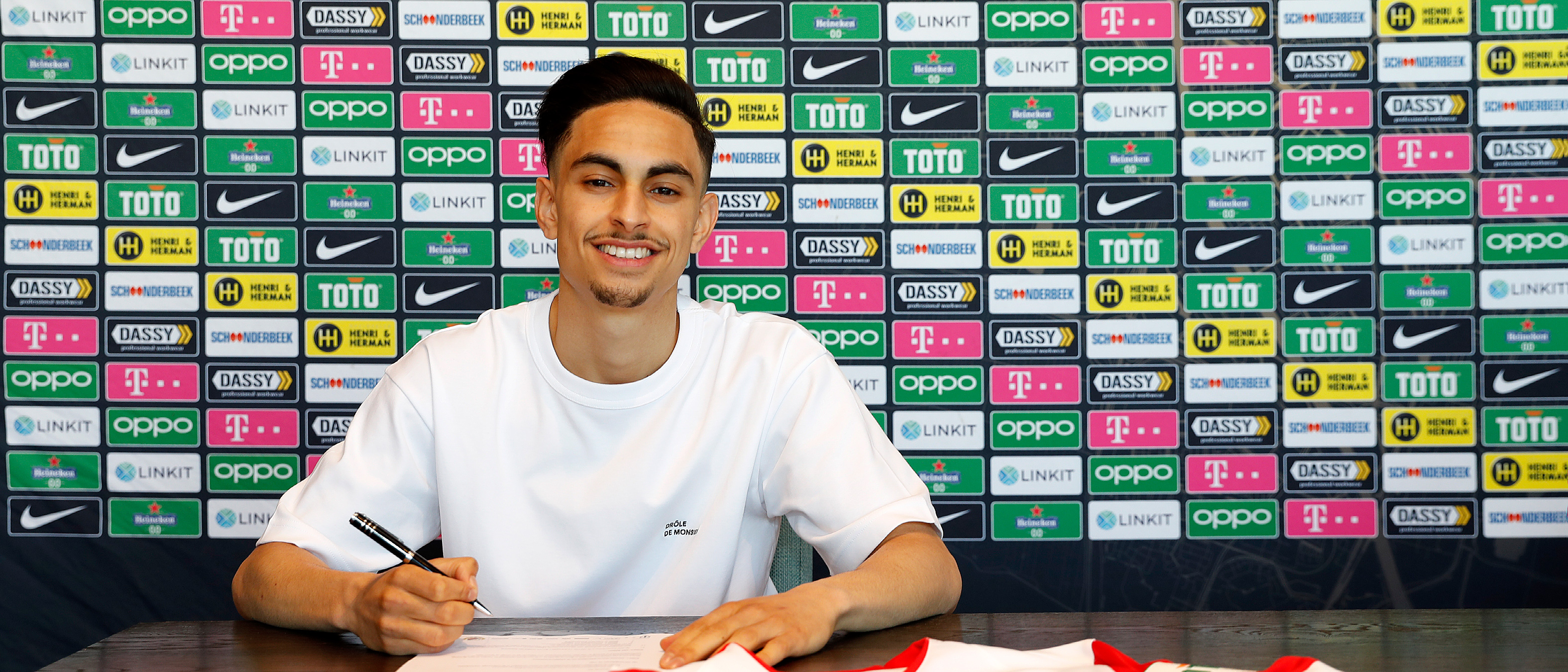 Contract Othmane Boussaid opengebroken en verlengd