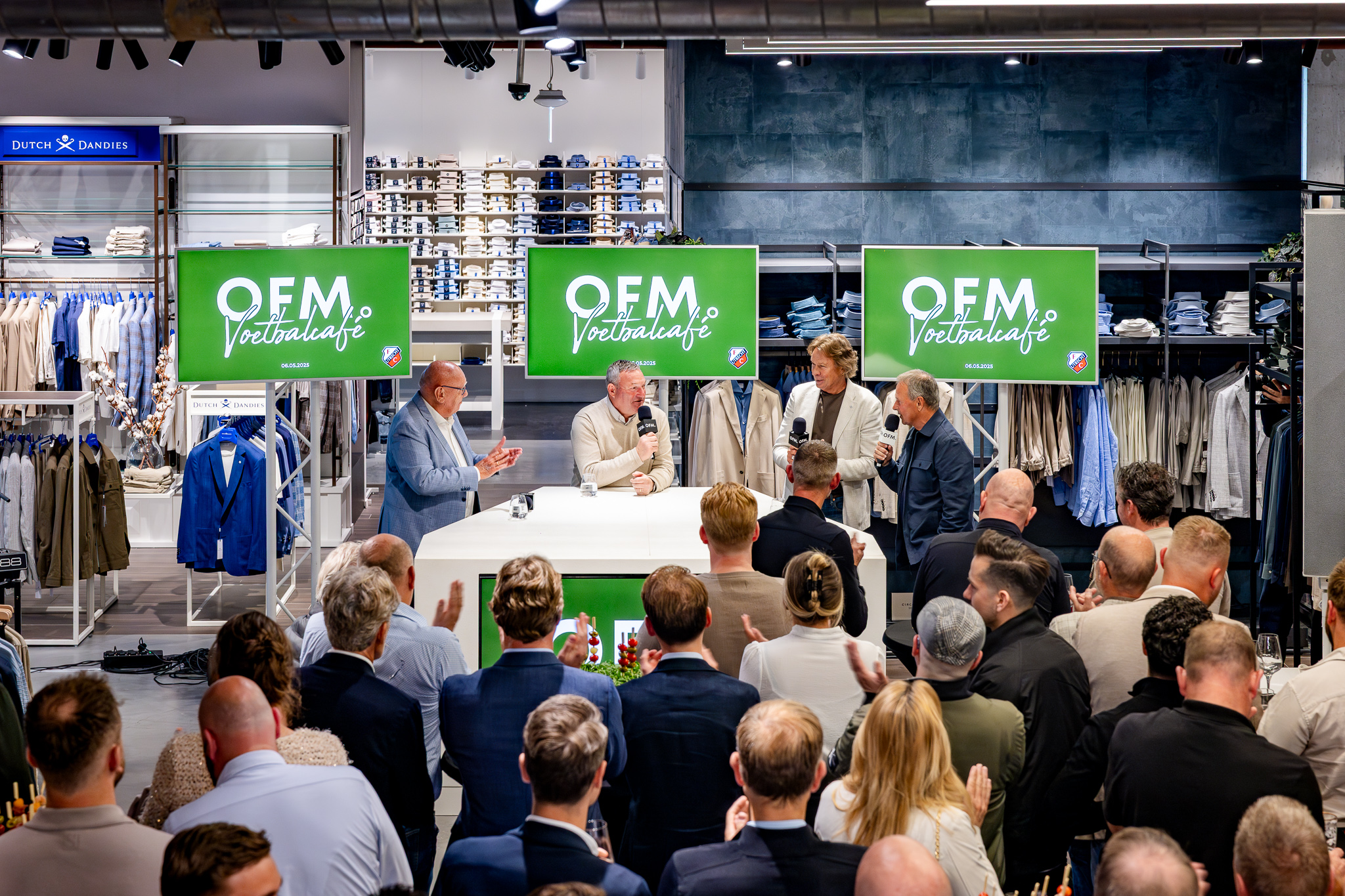 Geslaagde editie van het OFM. Voetbalcafé met FC Utrecht Business