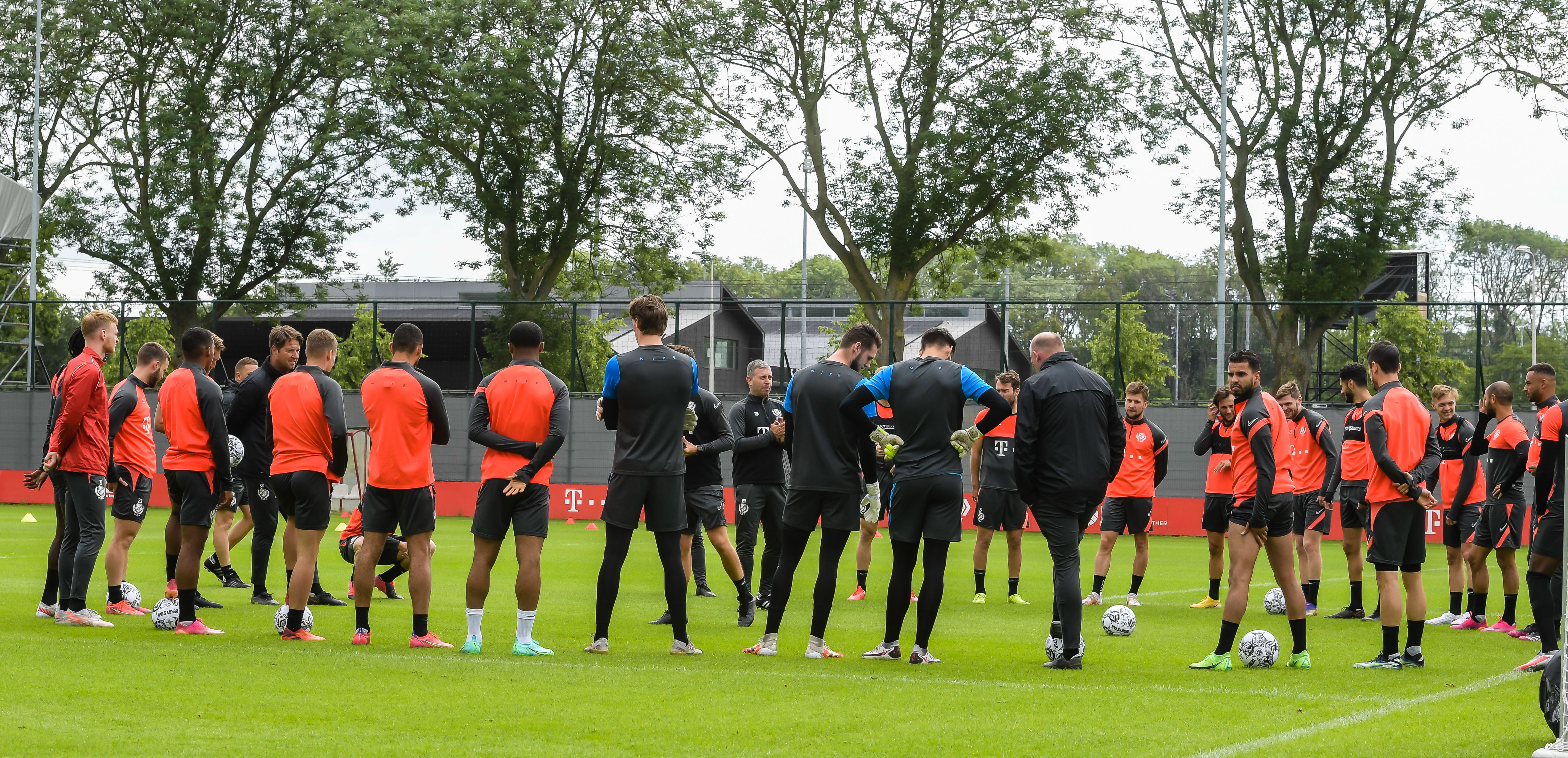 Eerste training van nieuwe seizoen zit erop