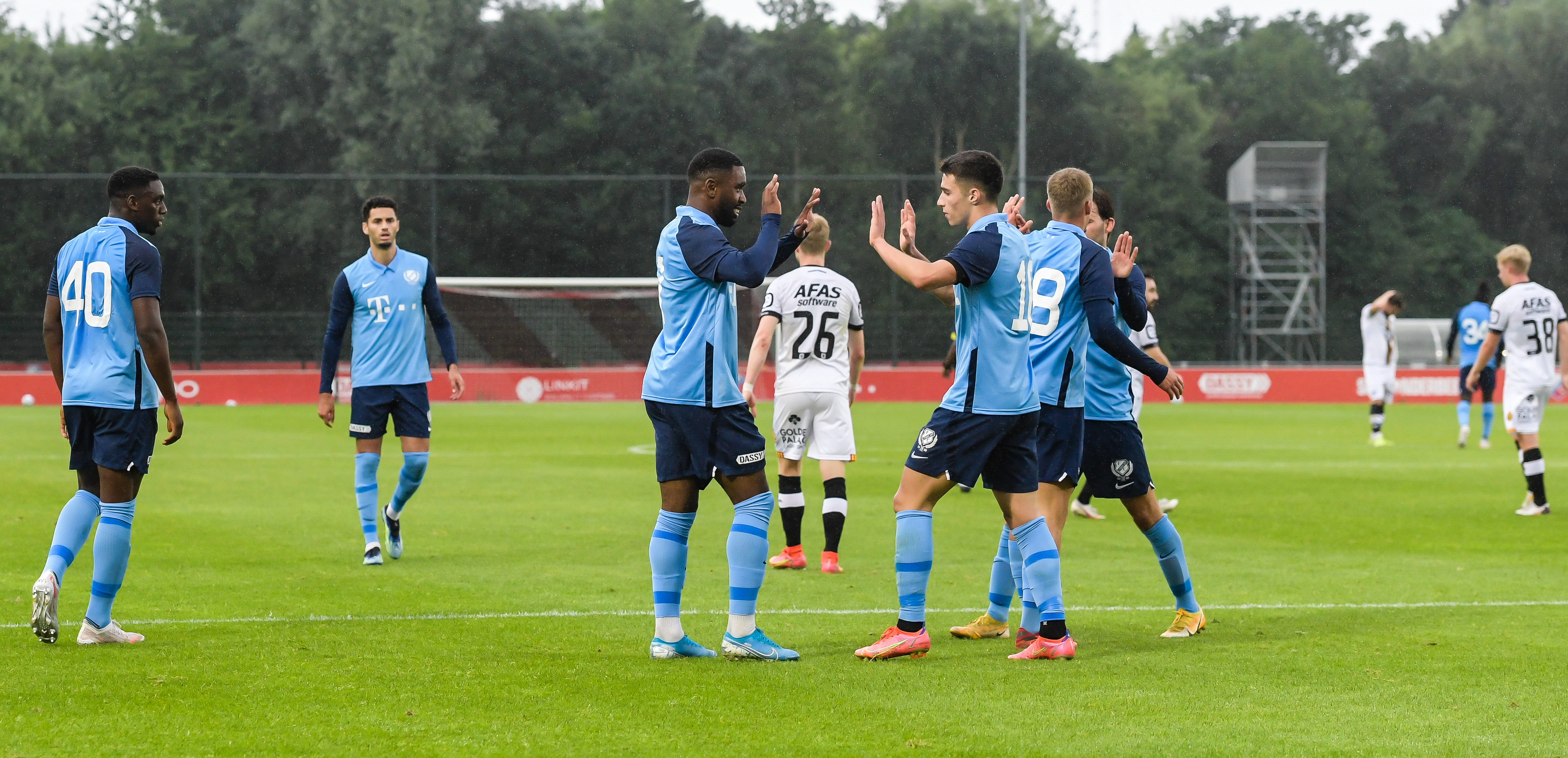 Zevenklapper in eerste oefenpot